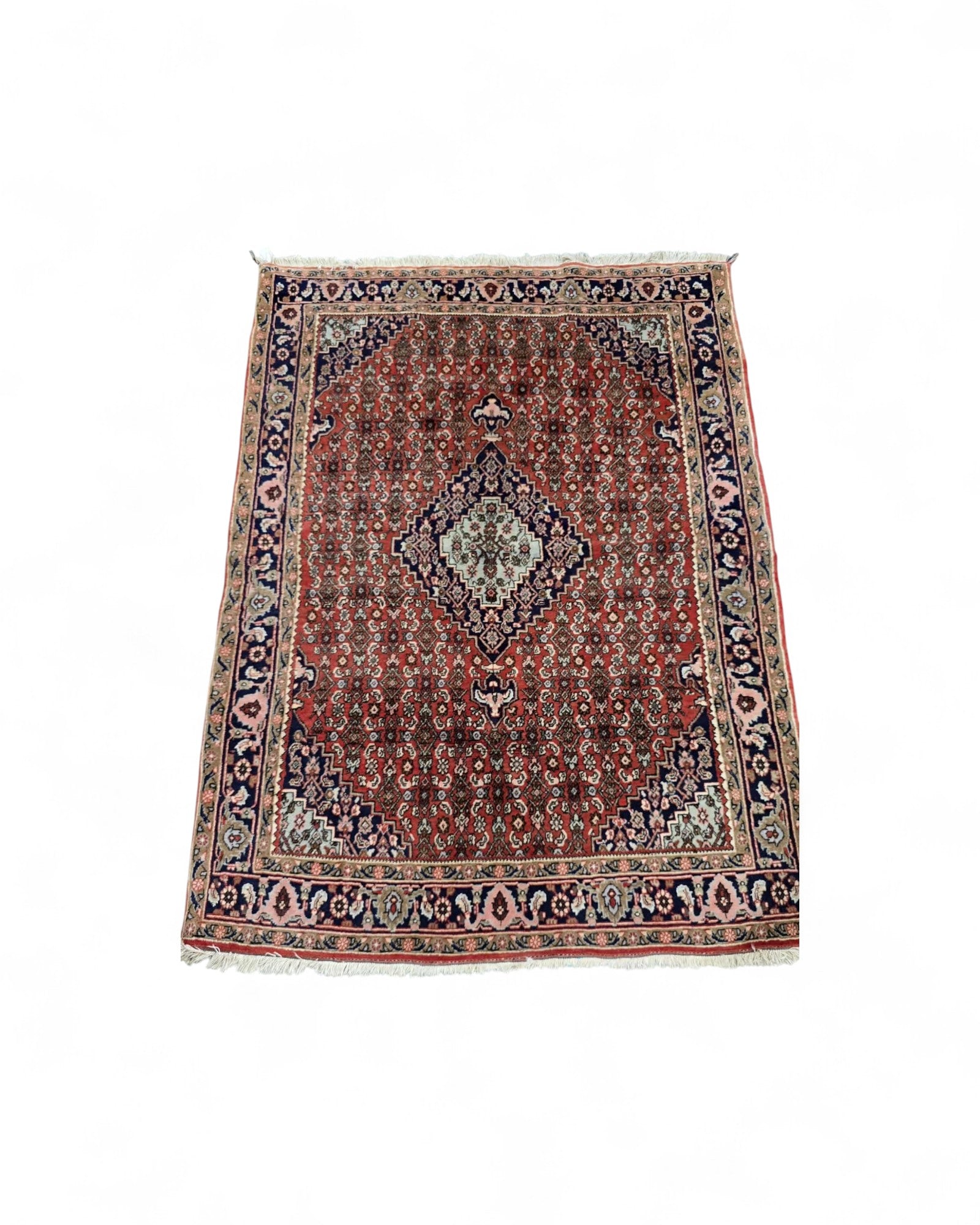 Herati Medallion Wool Rug