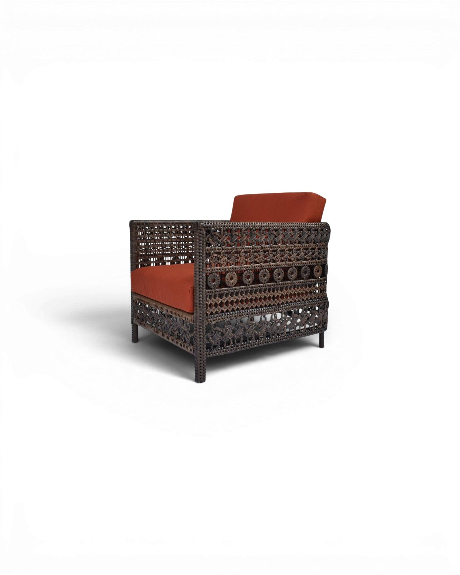 PE.ROY-RIENG Armchair - All Brown
