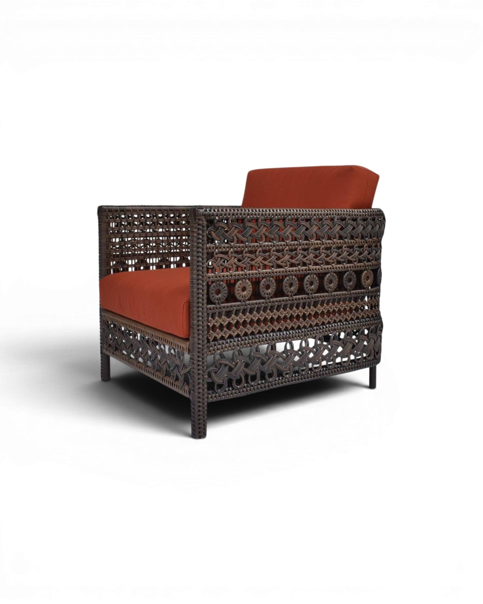 PE.ROY-RIENG Armchair - All Brown