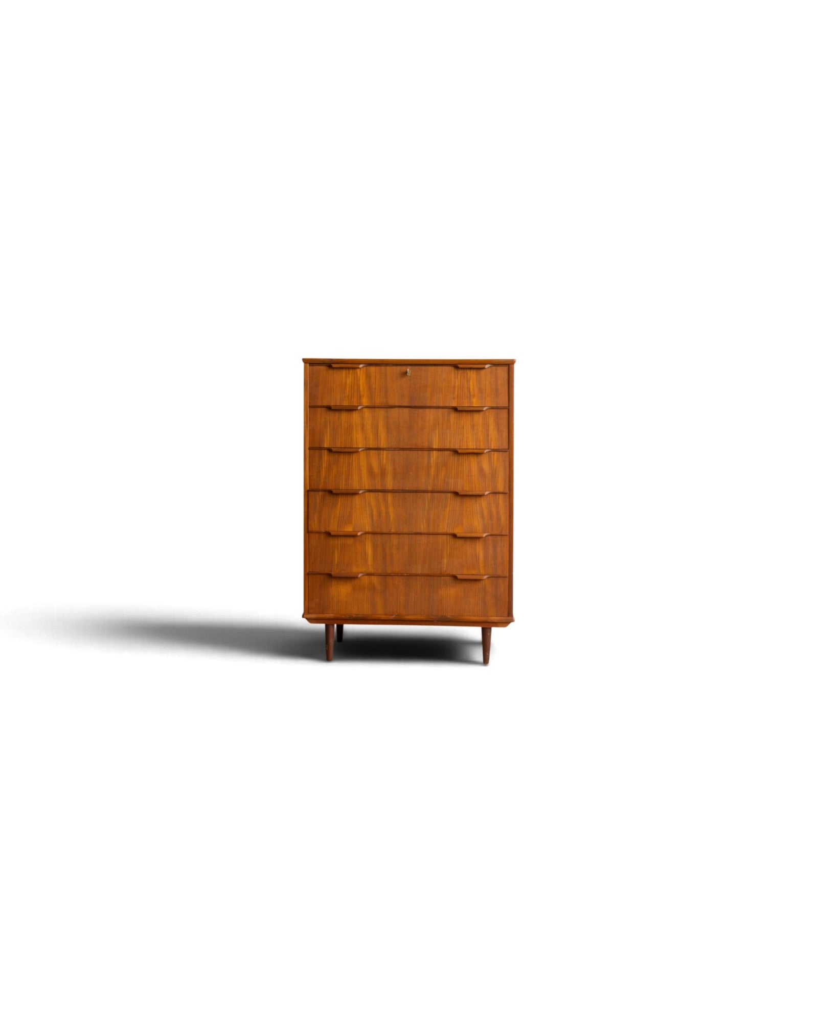 Teak Tallboy Chest of Drawer