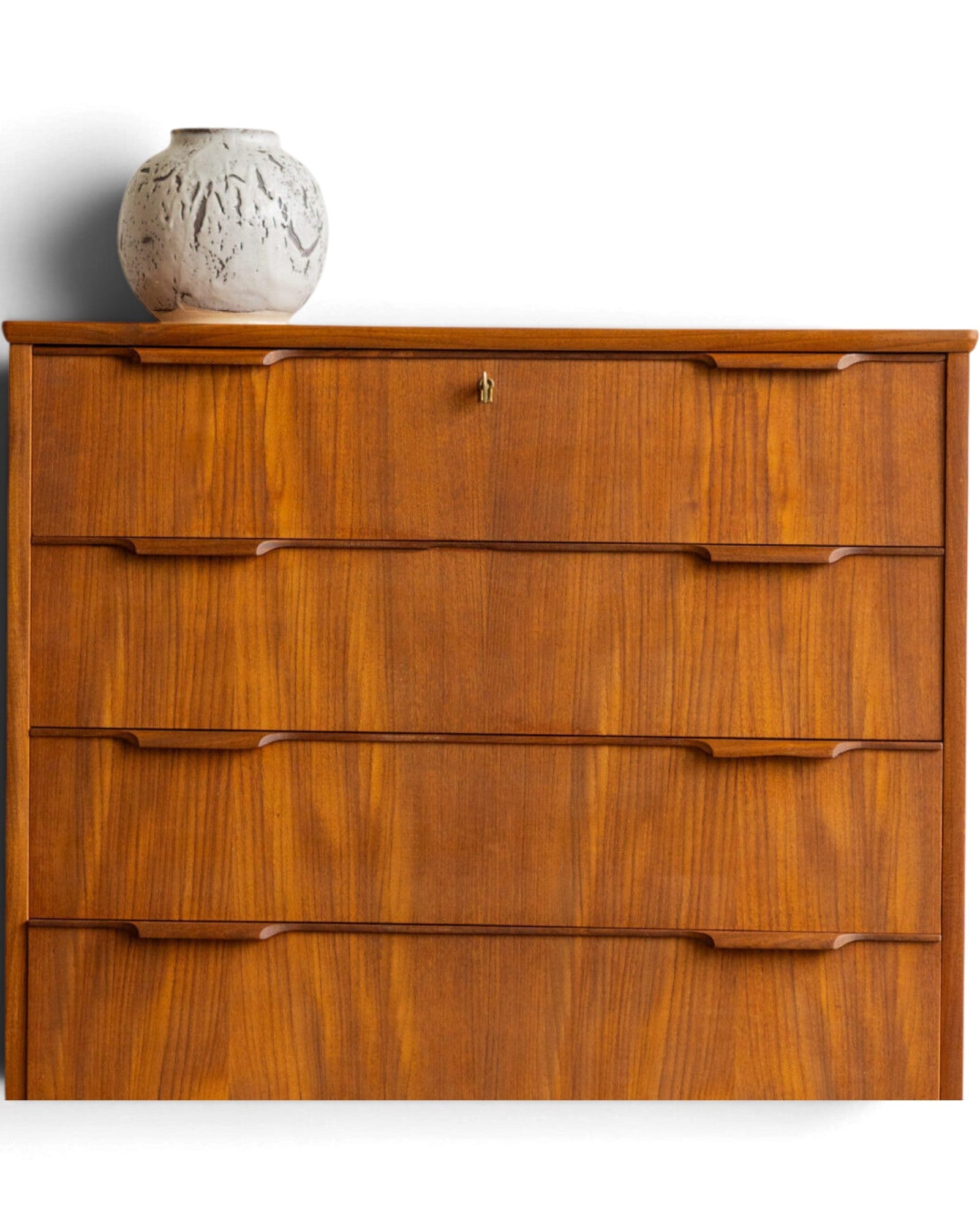 Teak Tallboy Chest of Drawer