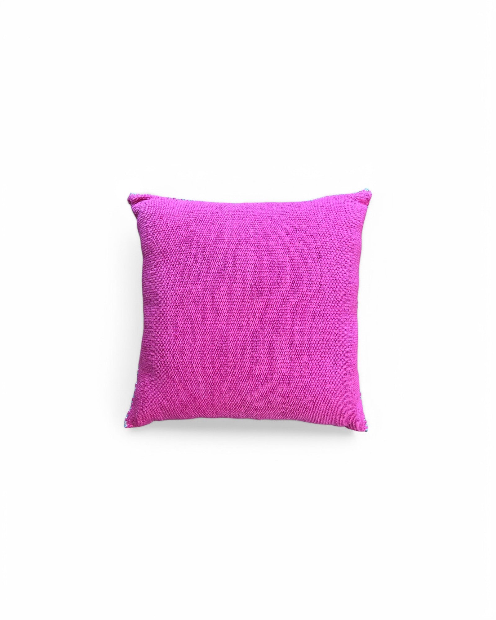 Handwoven Waist Loom Doi Tao Pillow - Pink