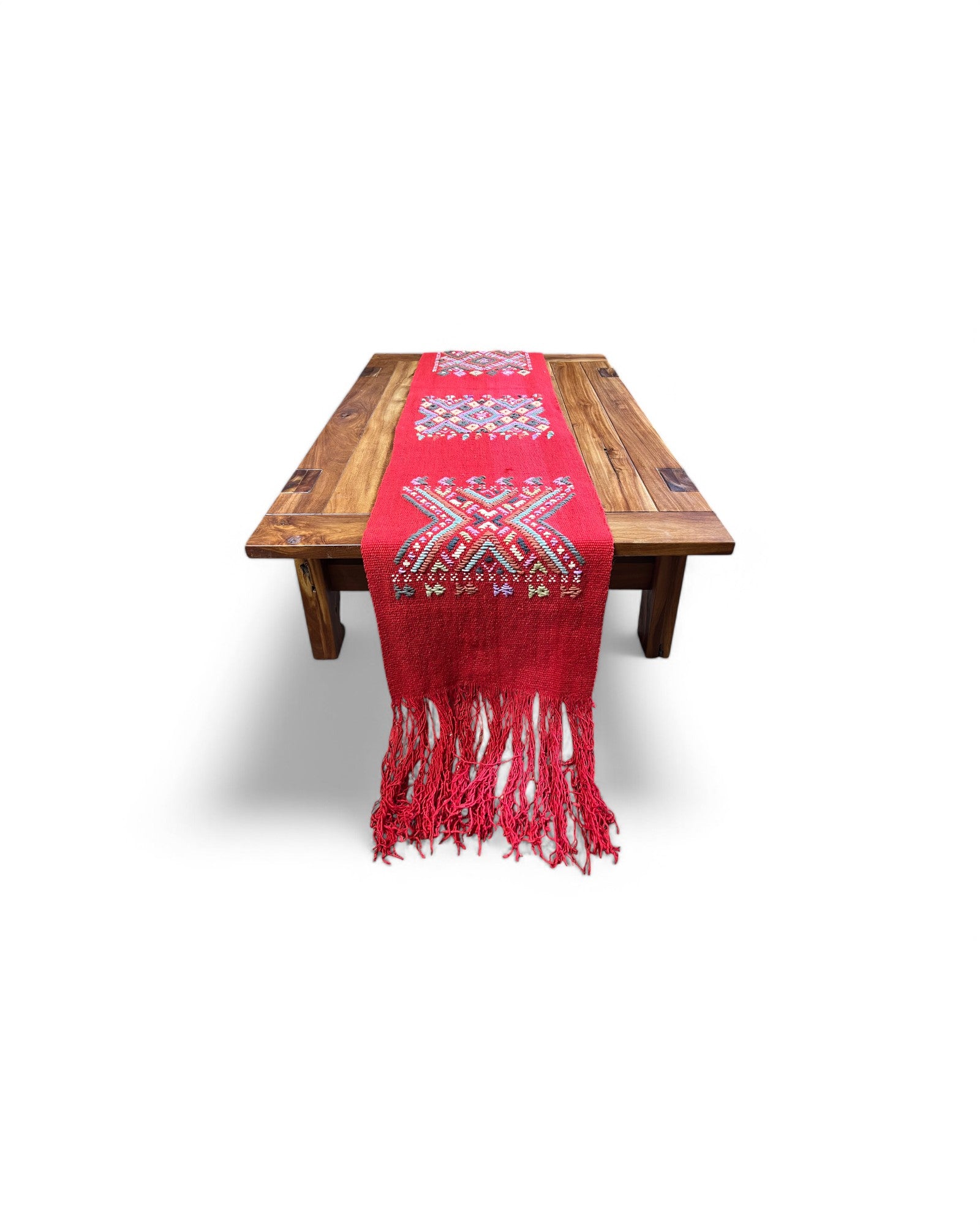 Red Decorative Patestry woven from Waist Loom - Red