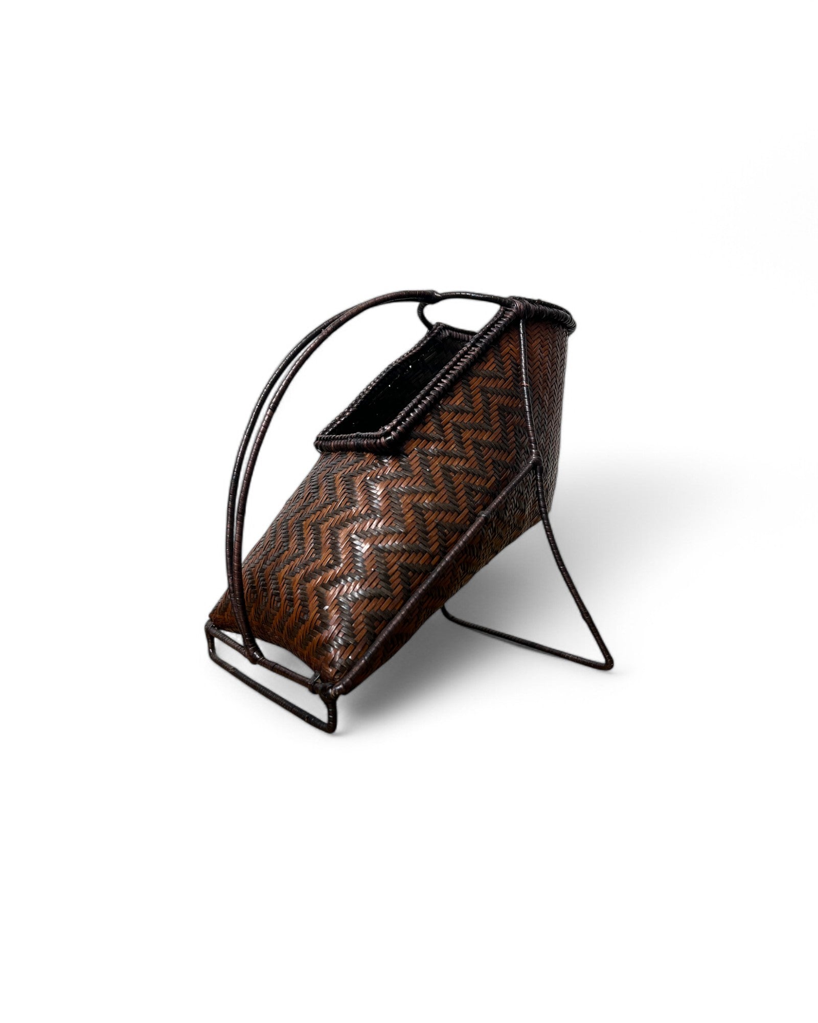 Khla Woven Wine Bottle Holder, Karen Hilltribe