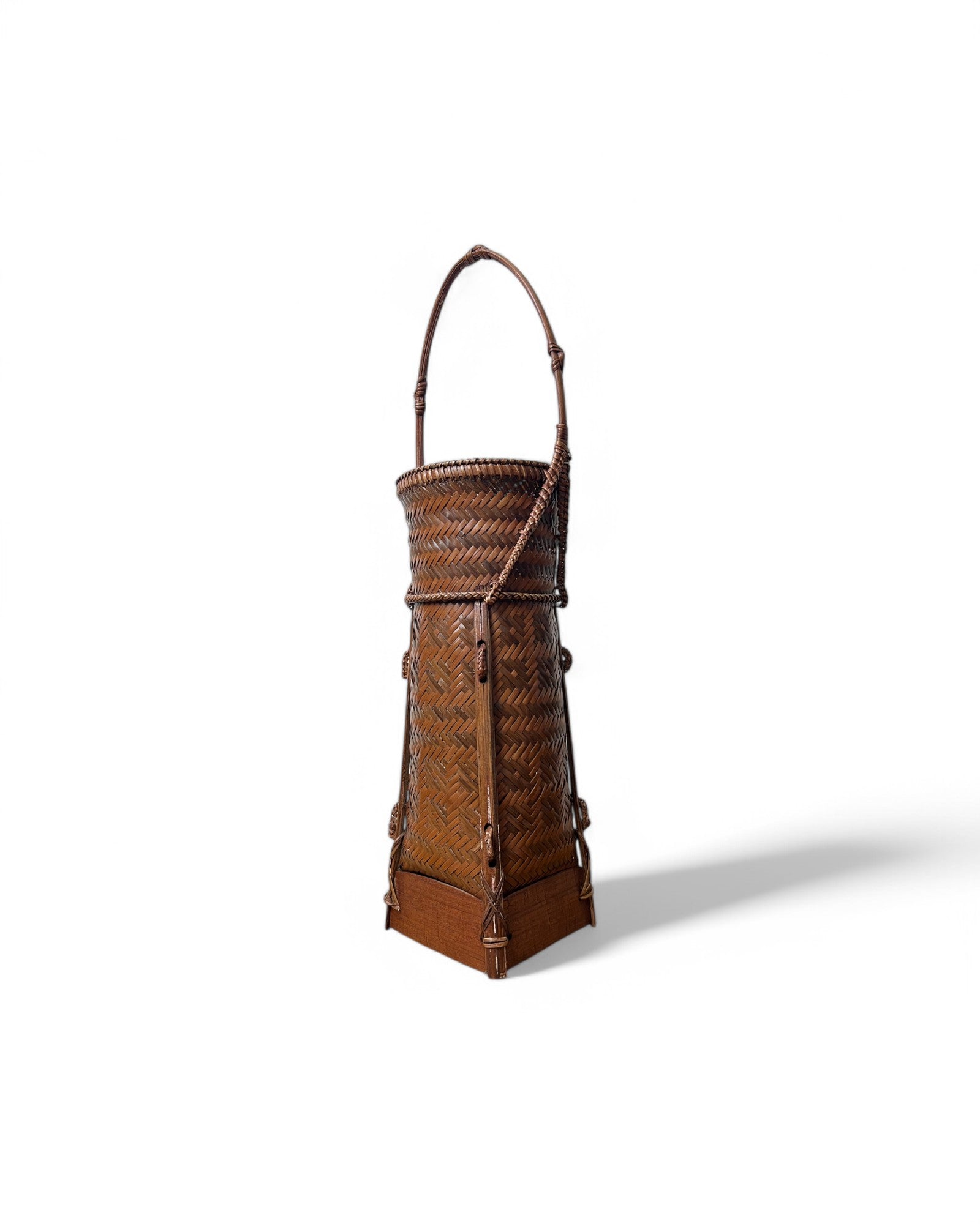 Handwoven Khla (Small Tall Basket)