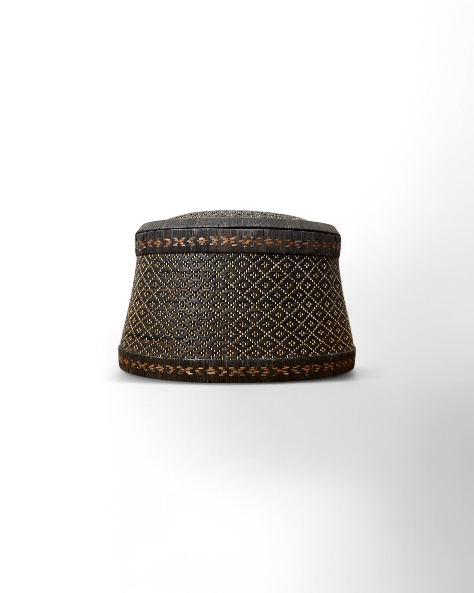 Oval Yan Lipao, South of Thailand Basket, Pattanee, Narathiwas