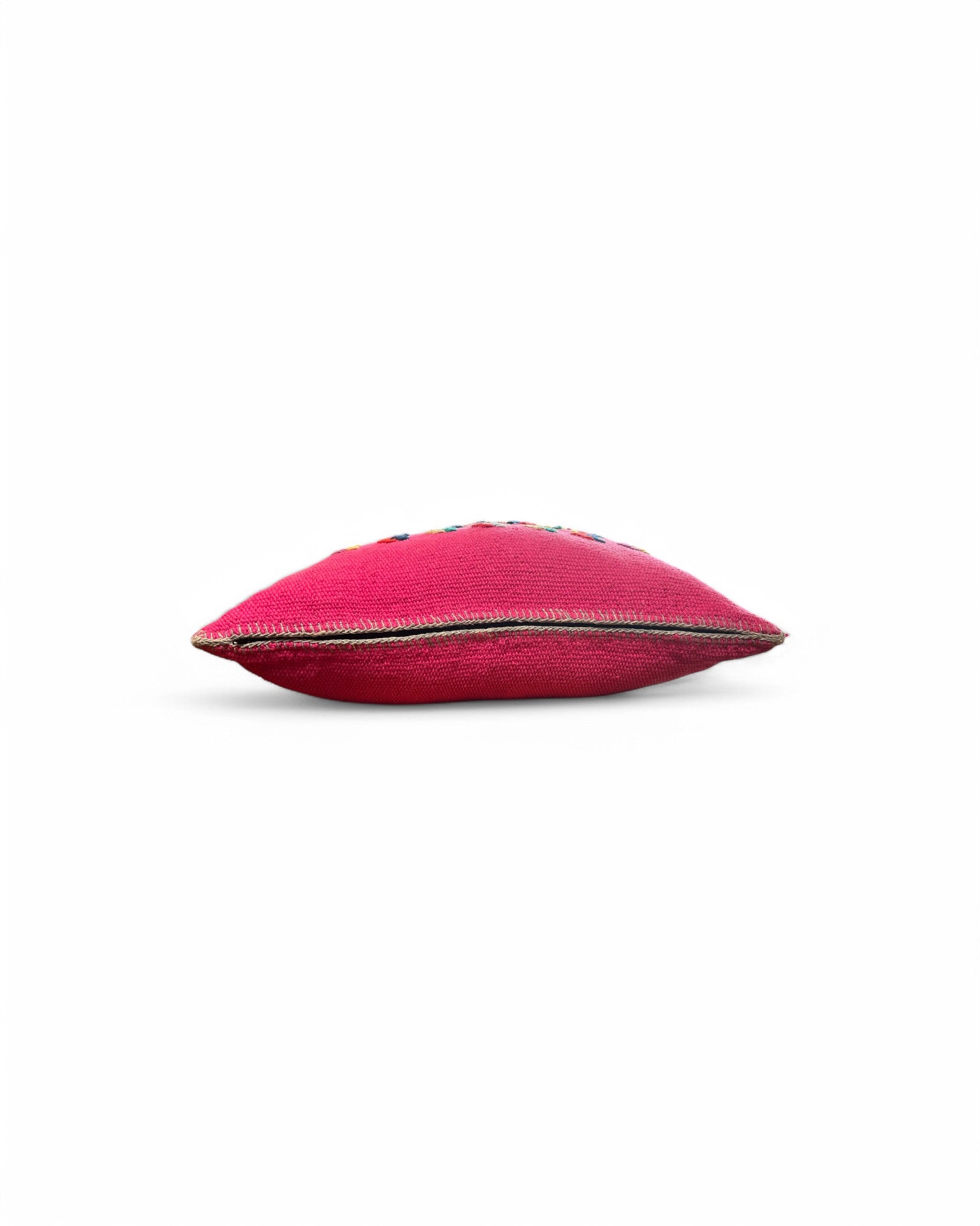Handwoven Waist Loom Doi Tao Pillow - Mangosteen