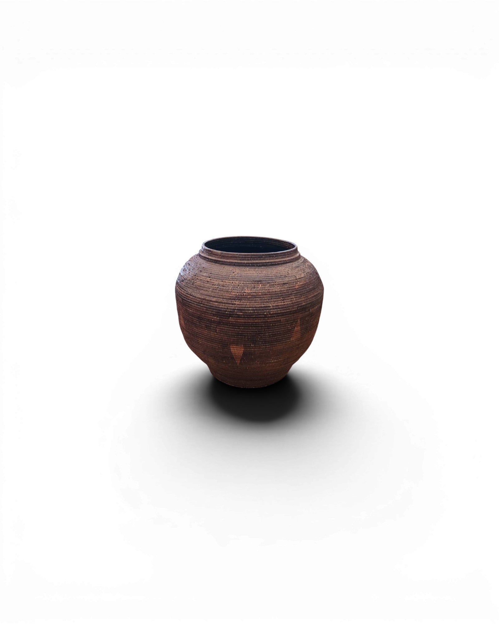 Yan Lipao Oval Basket - Brown