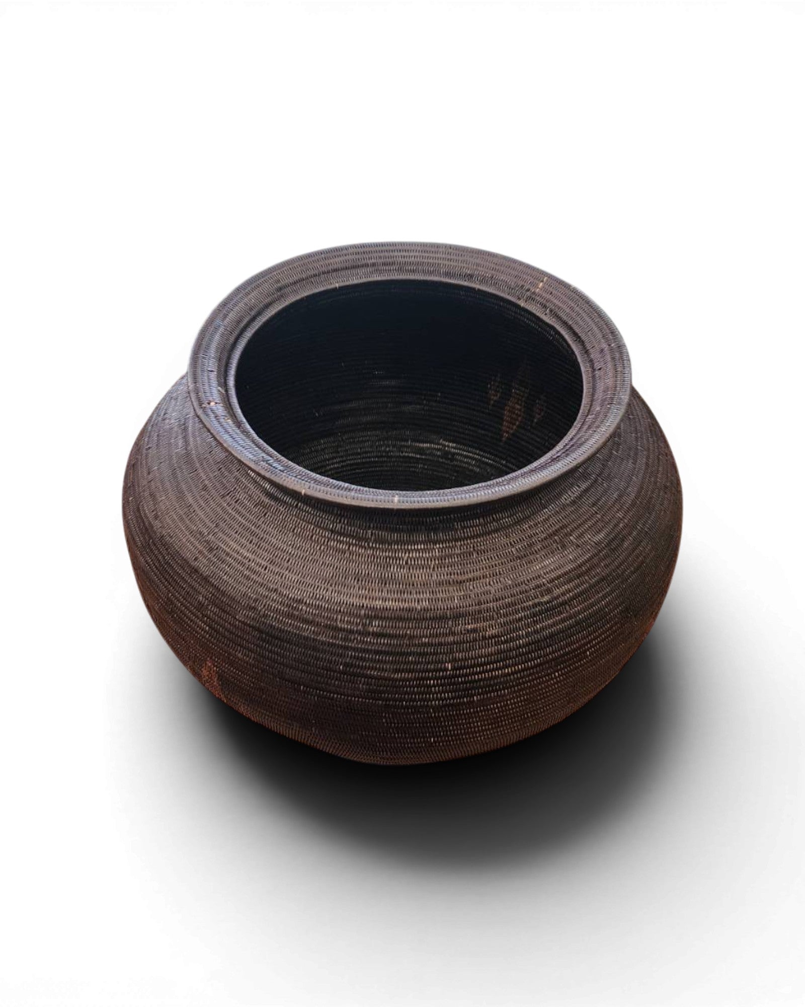 Yan Lipao Oval Basket - Deep Brown - Surround Living - 4