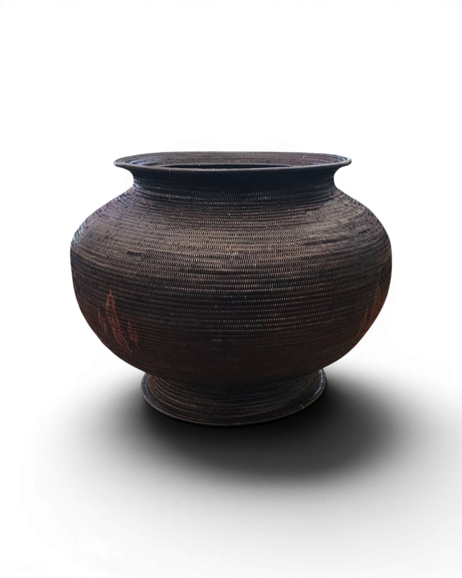 Yan Lipao Oval Basket - Deep Brown - Surround Living - 5