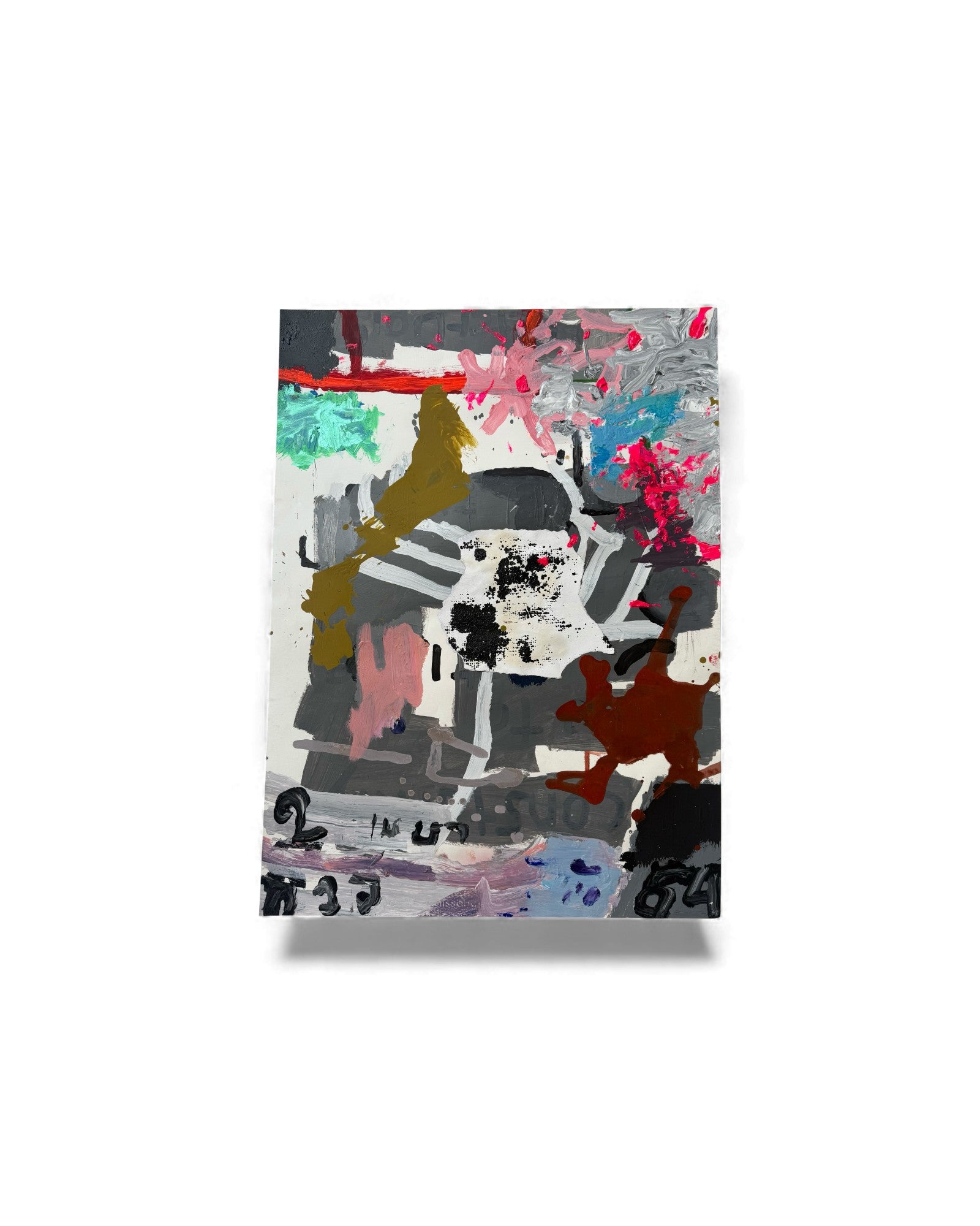 Untitled 8 - Acrylic,Collage on Paper - Surround Living - 1