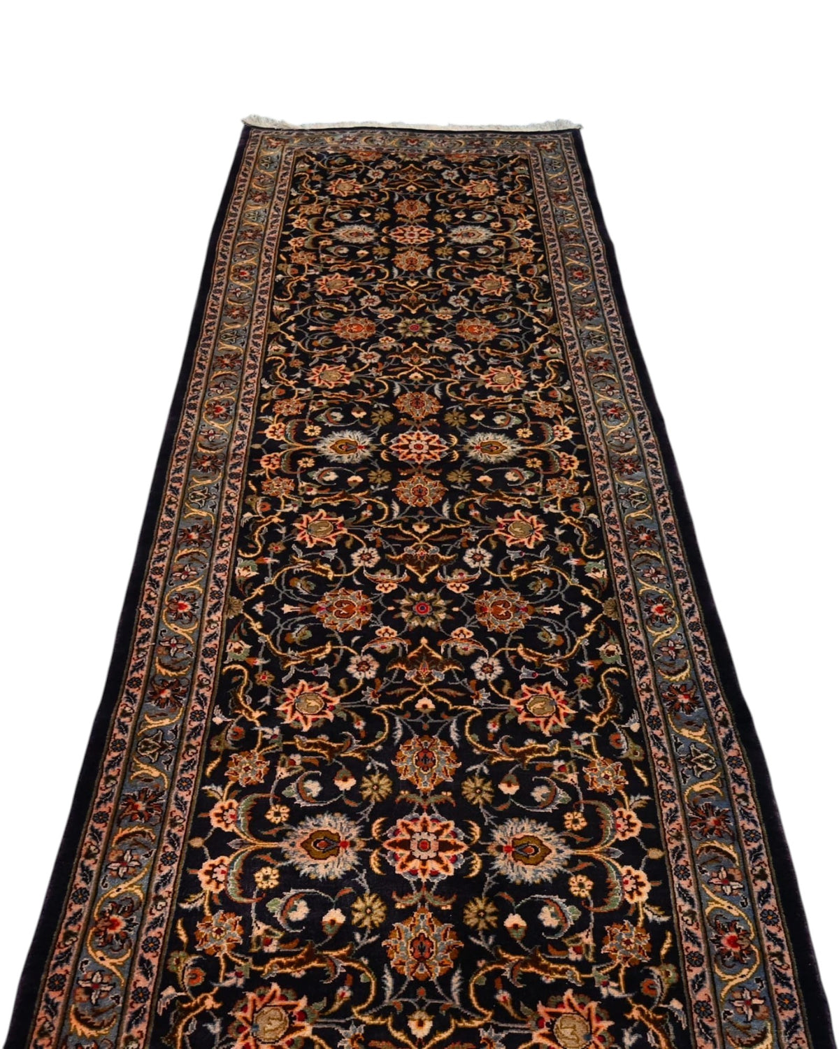 Vintage Manchester Kashan Runner | 390 x 110 cm - Surround Living - 4