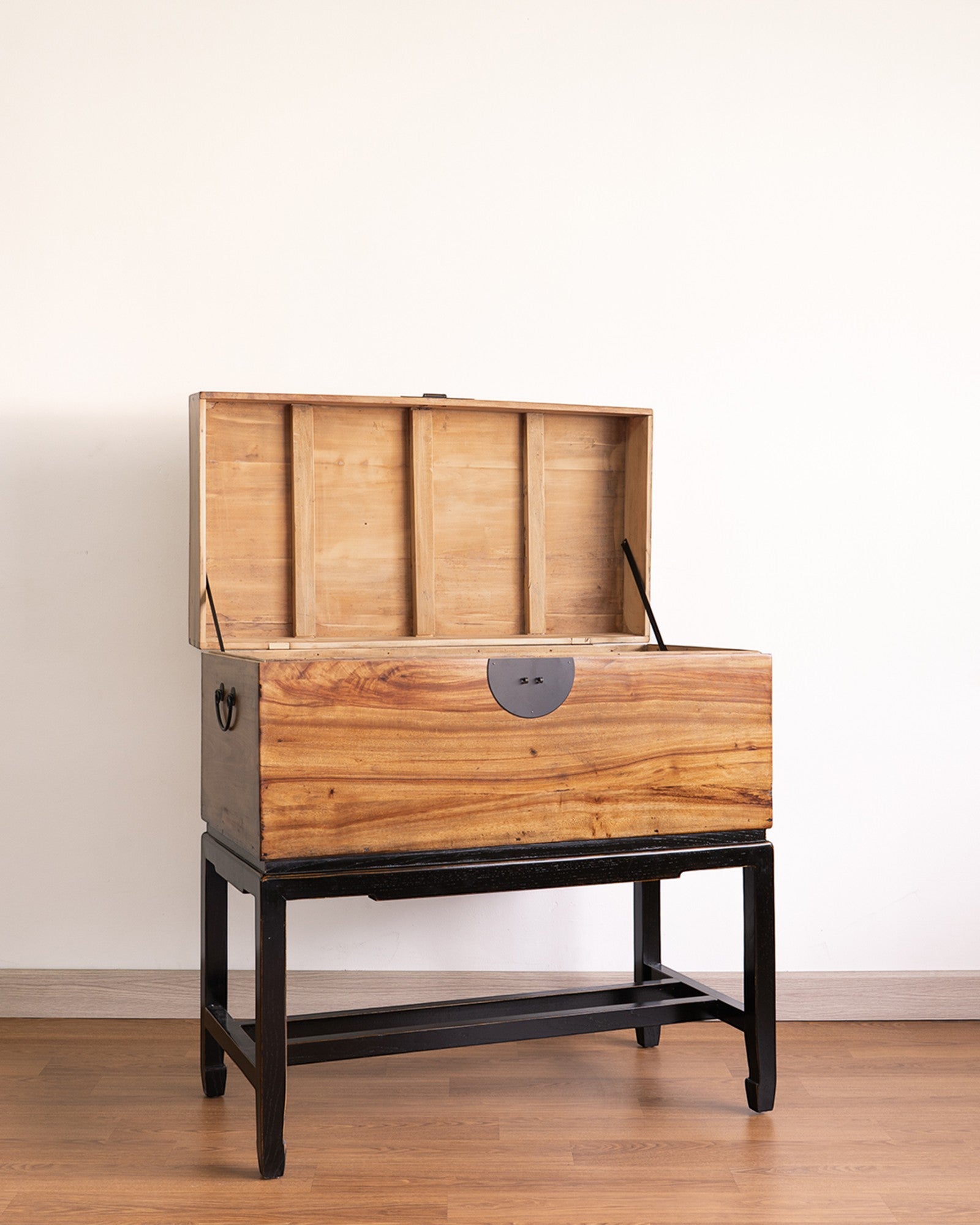 Antique Camphor Chest with Stand