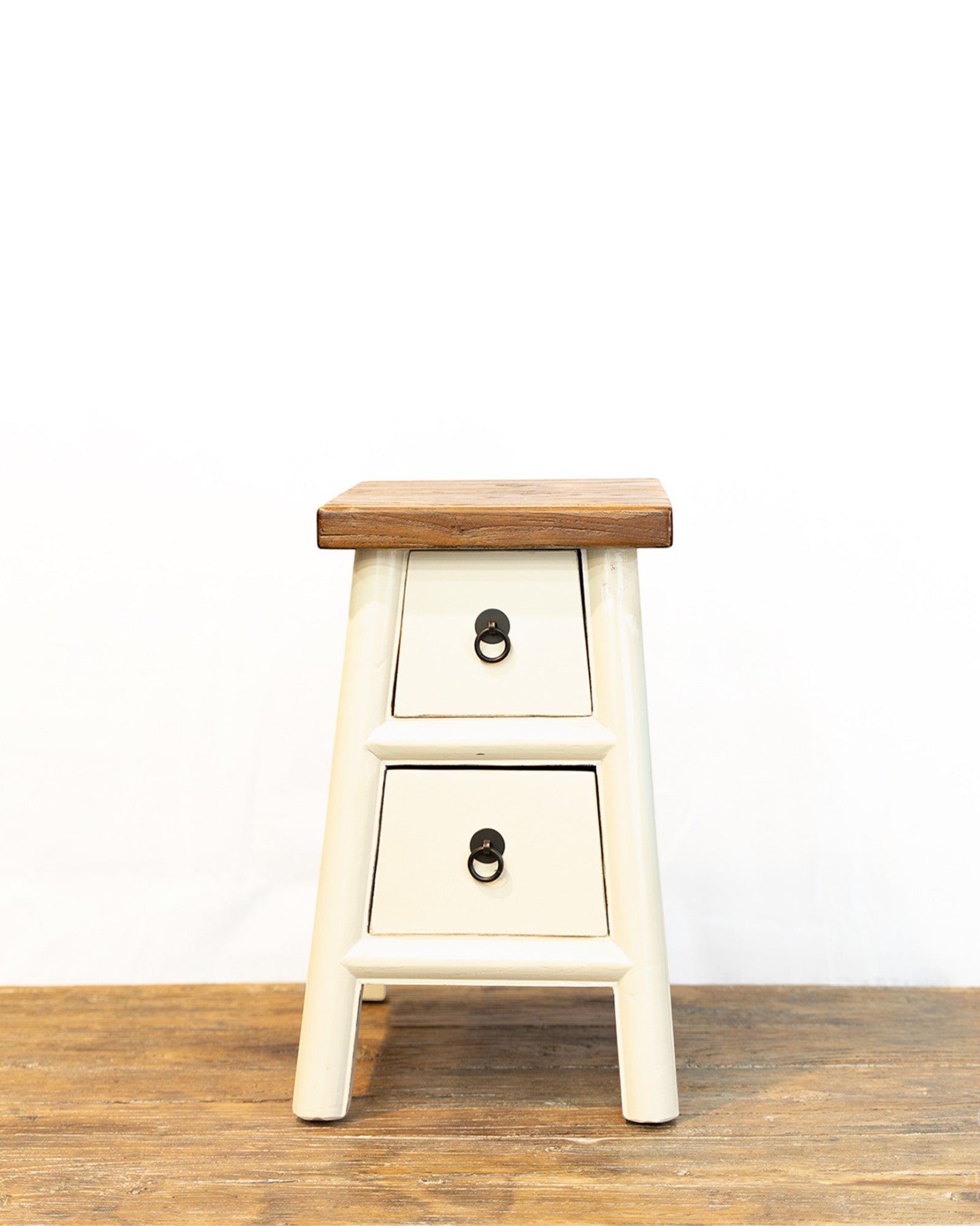 Newly Made A-Frame Storage Stool with Drawers