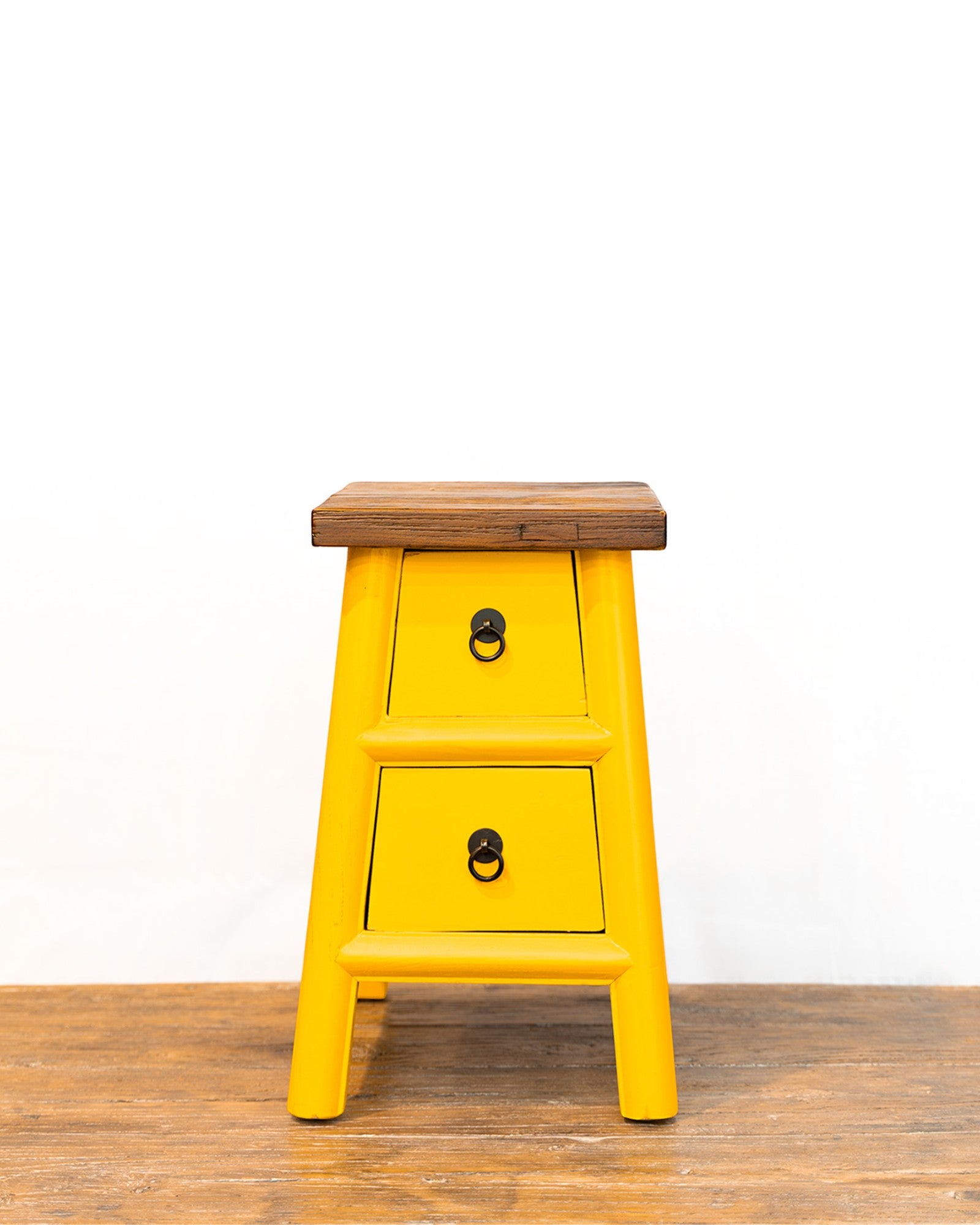 Newly Made A-Frame Storage Stool with Drawers