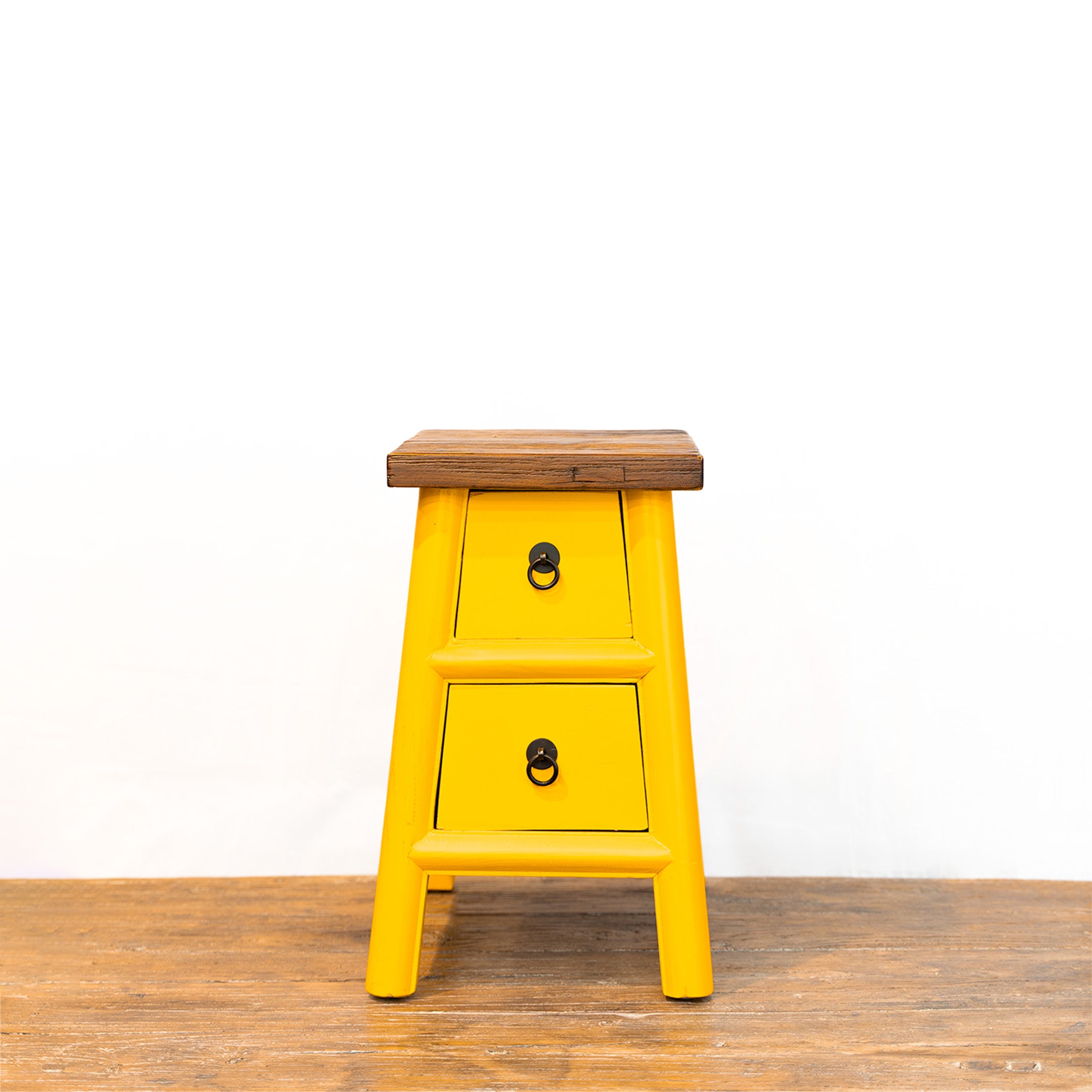 Newly Made A-Frame Storage Stool with Drawers
