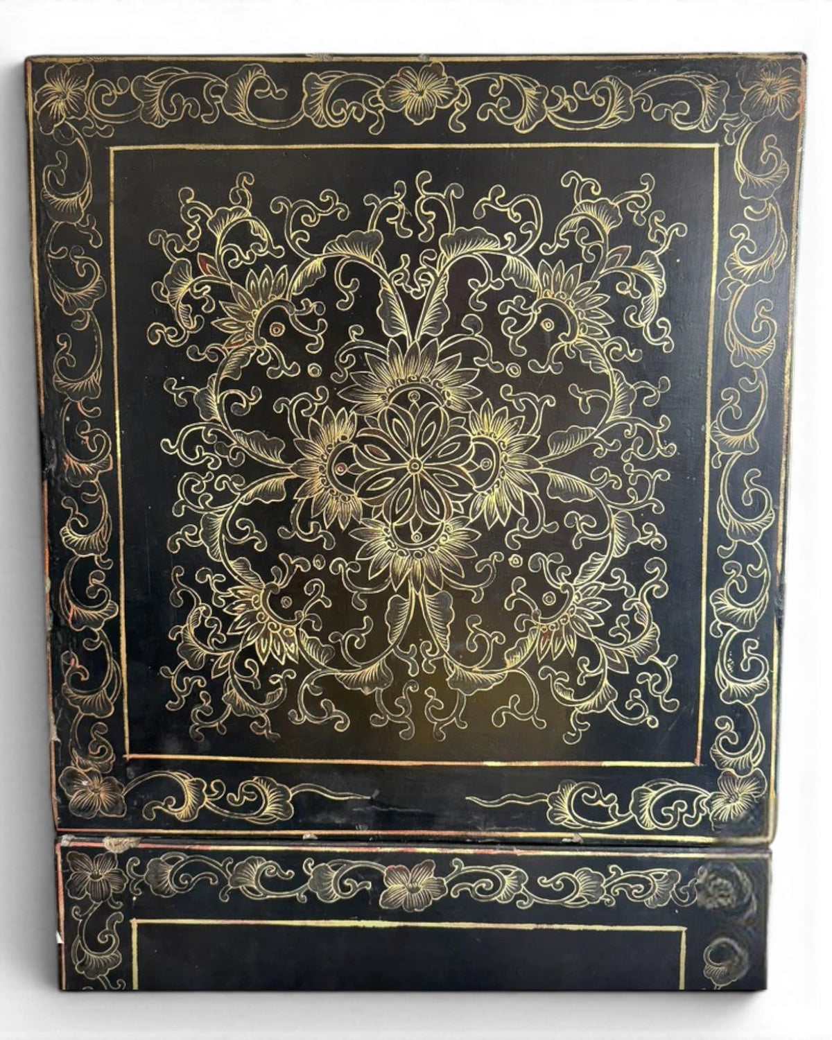 Antique Chinese Lacquered Storage Cabinet - Surround Living - 5