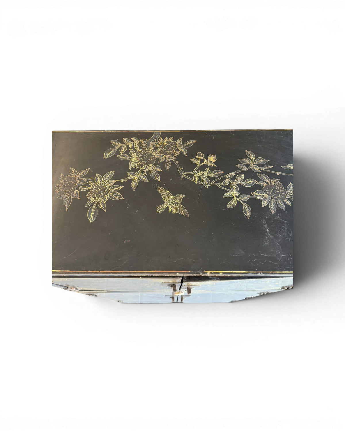 Antique Chinese Lacquered Storage Cabinet - Surround Living - 9