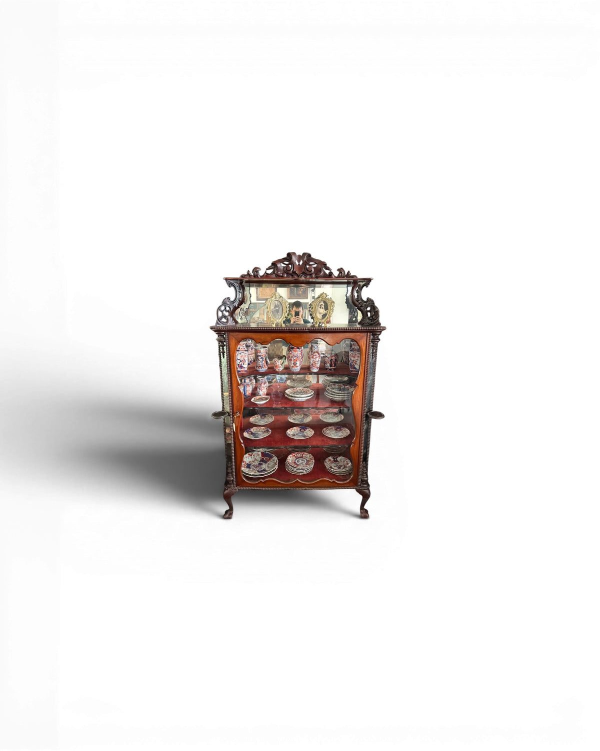 Antique Dutch Willem III Display Cabinet - Surround Living - 1