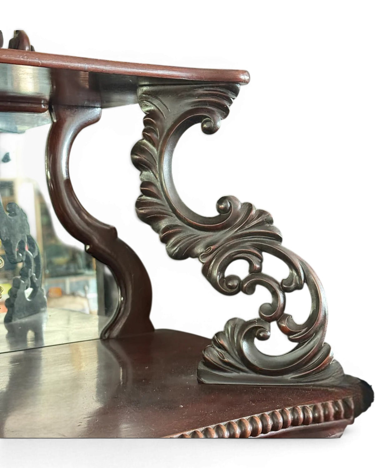 Antique Dutch Willem III Display Cabinet - Surround Living - 7