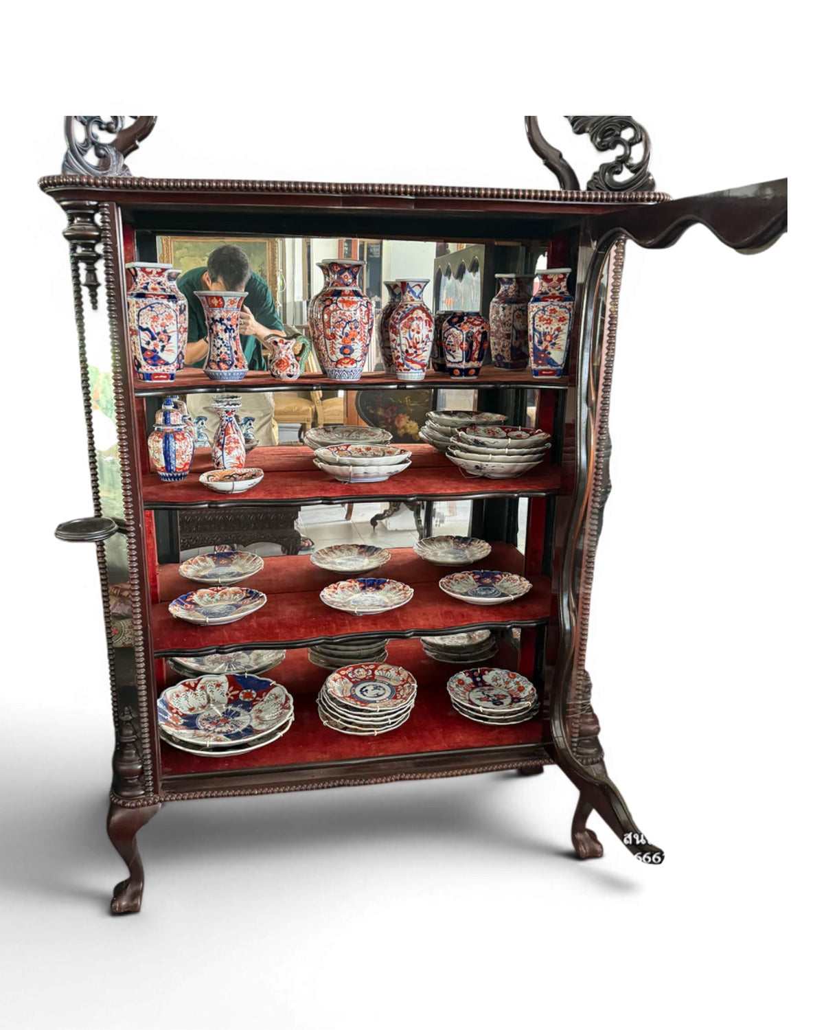 Antique Dutch Willem III Display Cabinet - Surround Living - 3