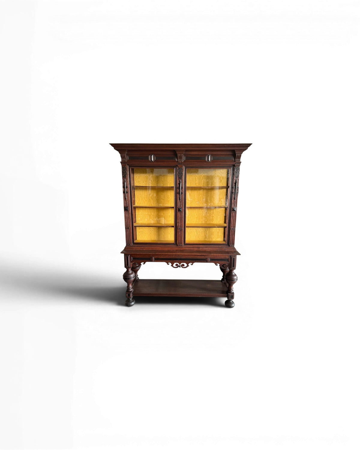 Antique Dutch Renaissance Display Cabinet - Surround Living - 1