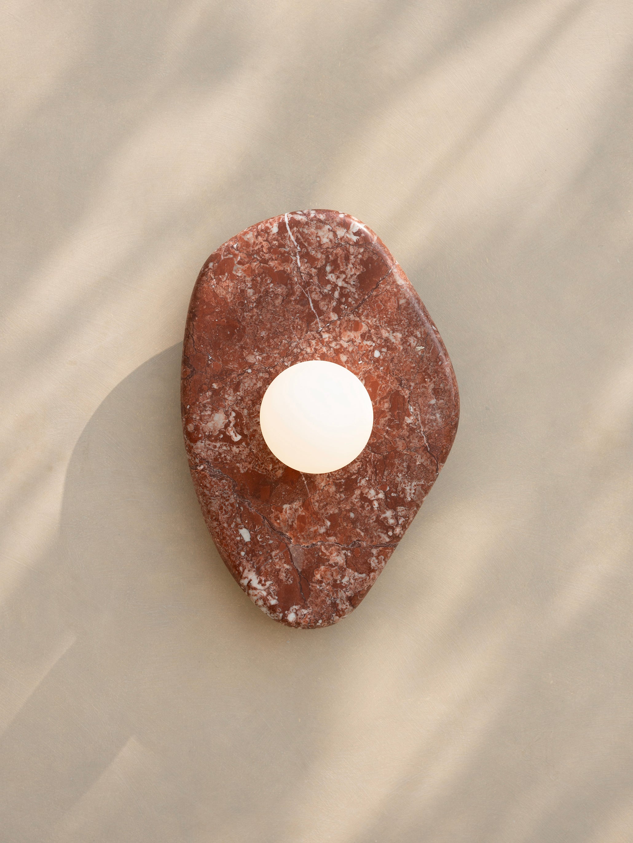 Blob Sconce #1 - Burgundy