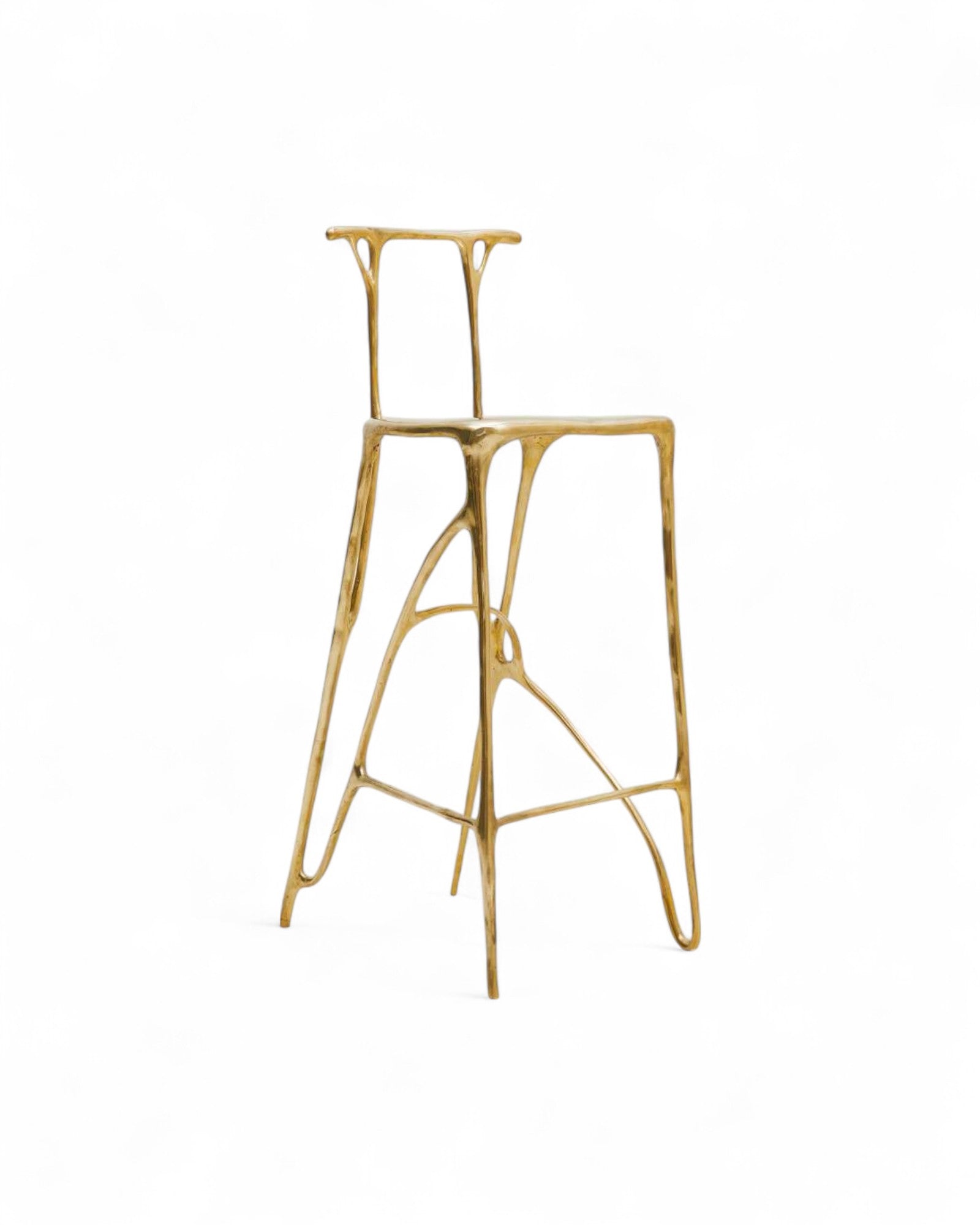 Ink Bar Stool - Gold
