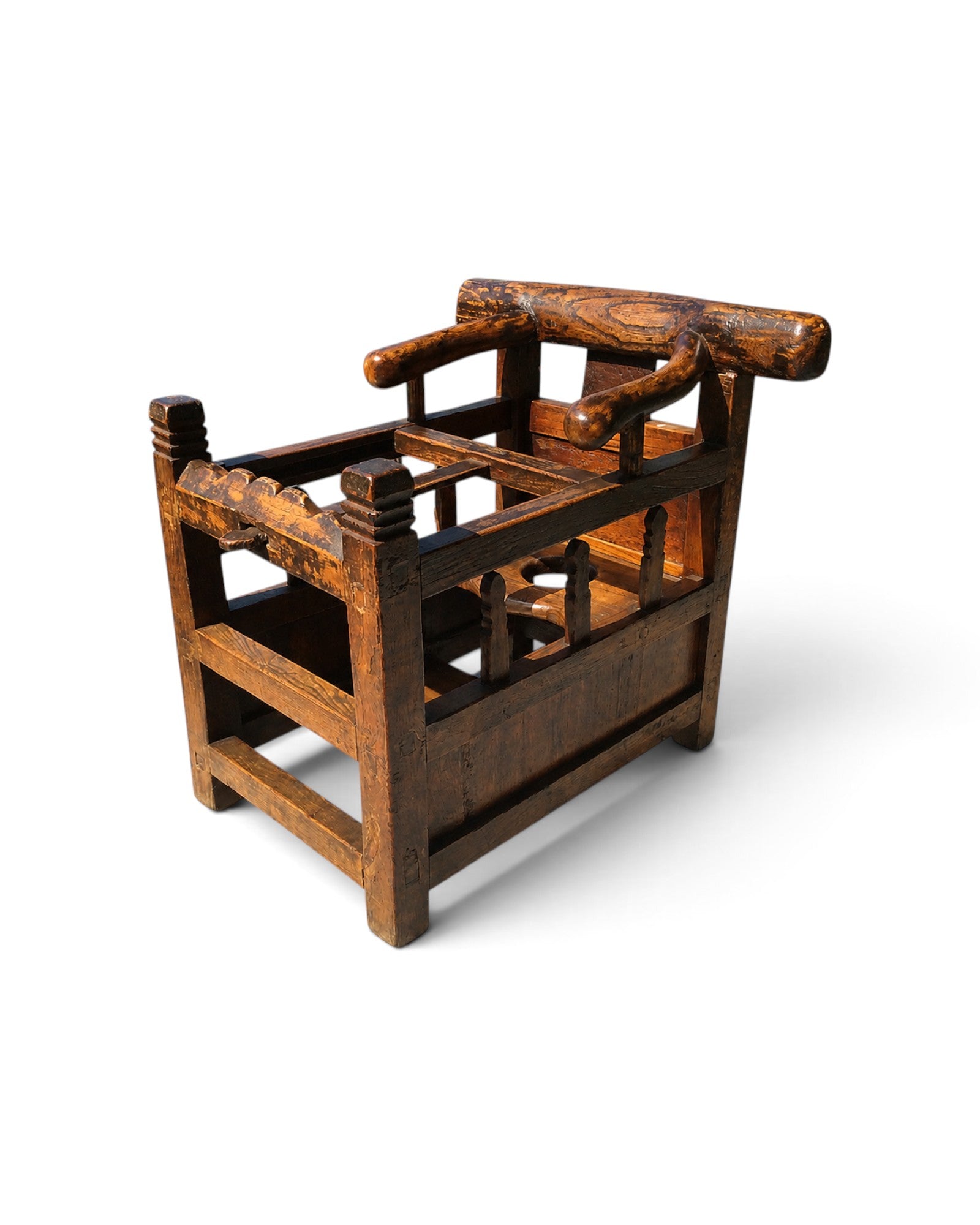 Chinese Wooden Toilet Chair For A Child