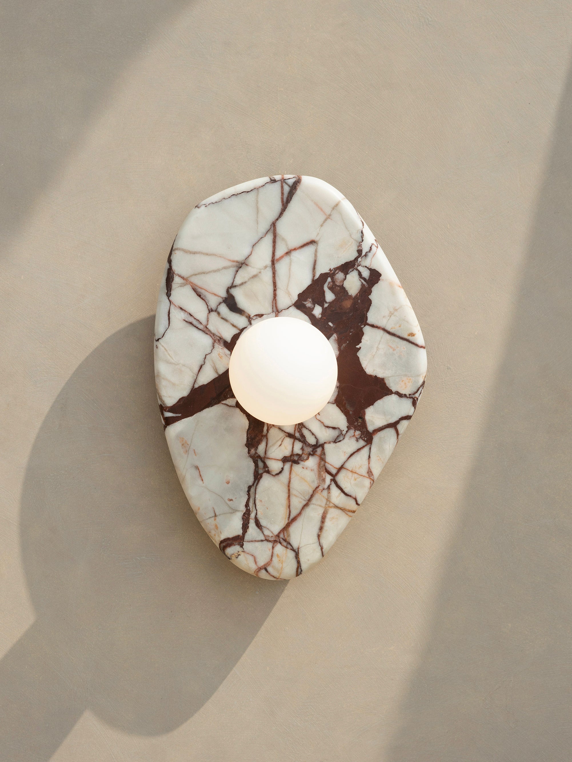 Blob Sconce #1 - Chocolate