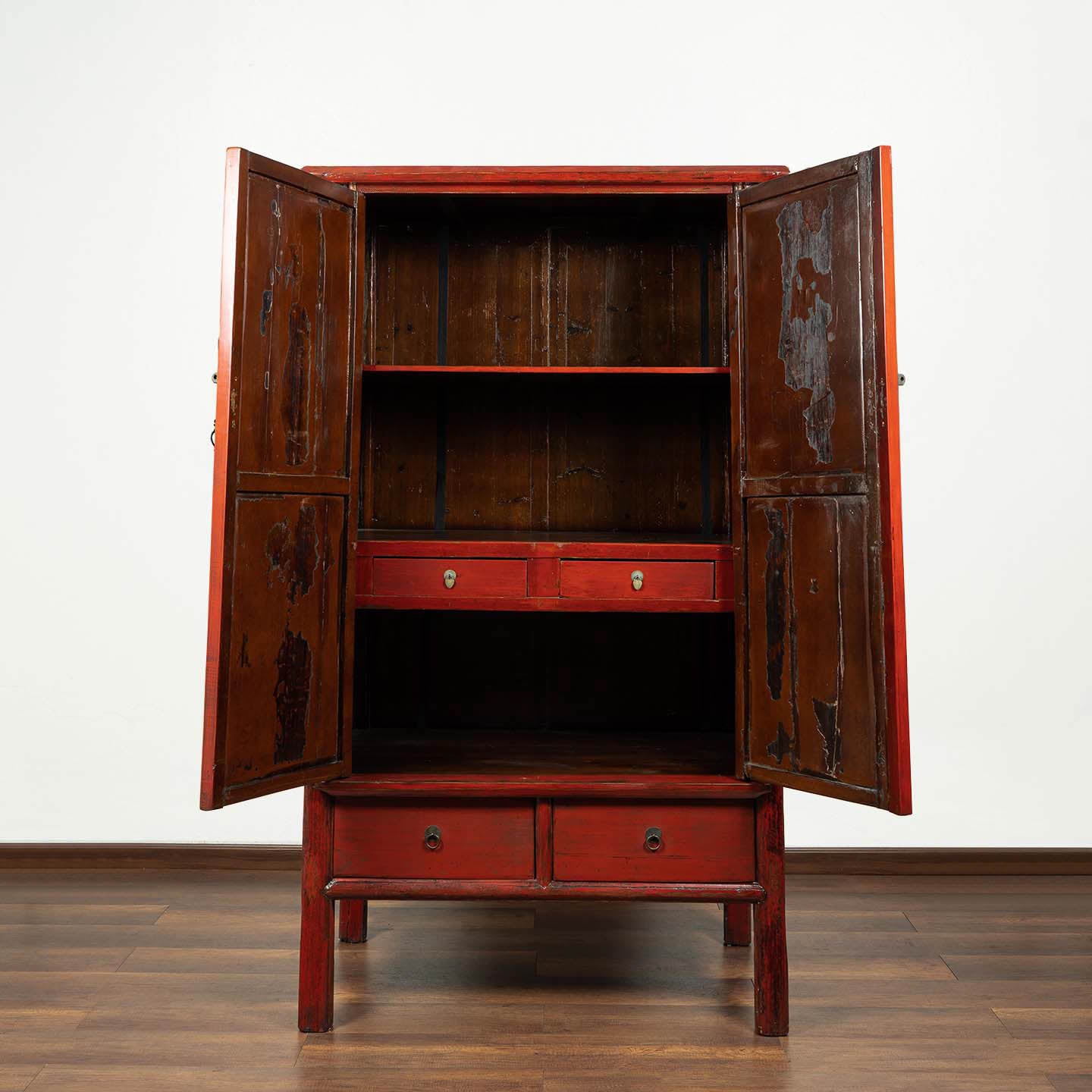 Ornate Jiangxi Antique Storage Cabinet