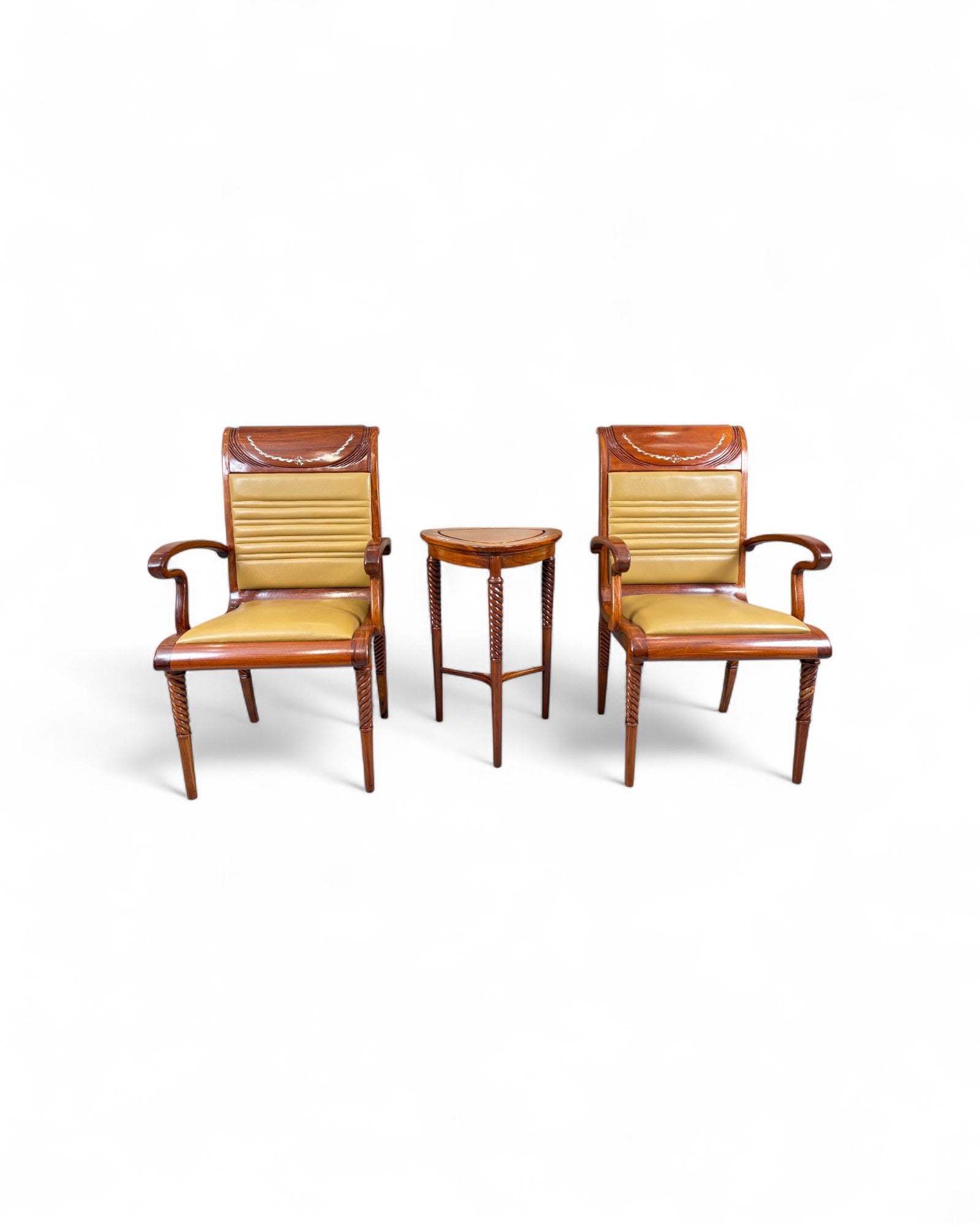 Chinese Rosewood Dining & Lounge Set with Wild Pearl Inlay - Reproduction