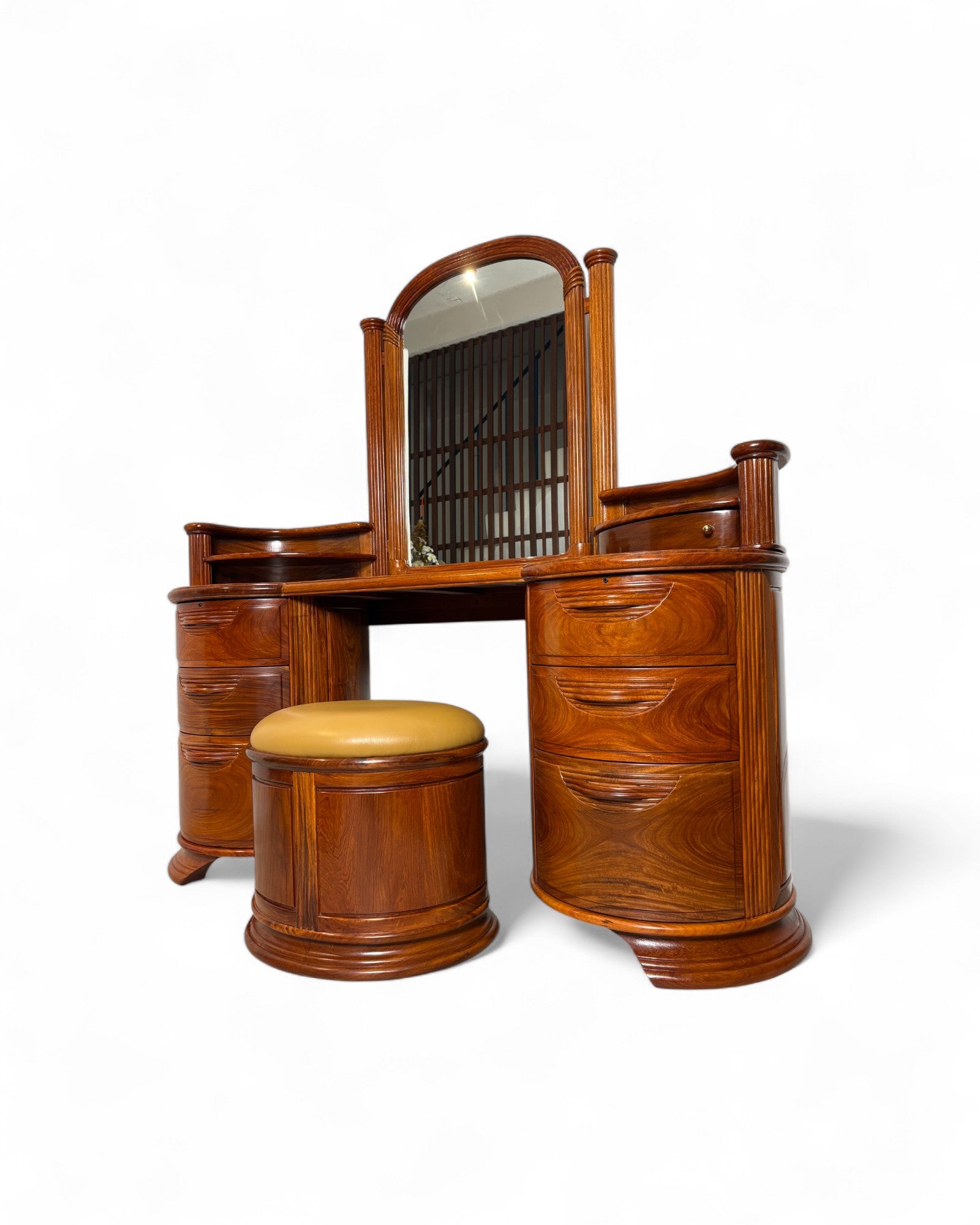 Chinese Style Rosewood Vanity Set- Reproduction