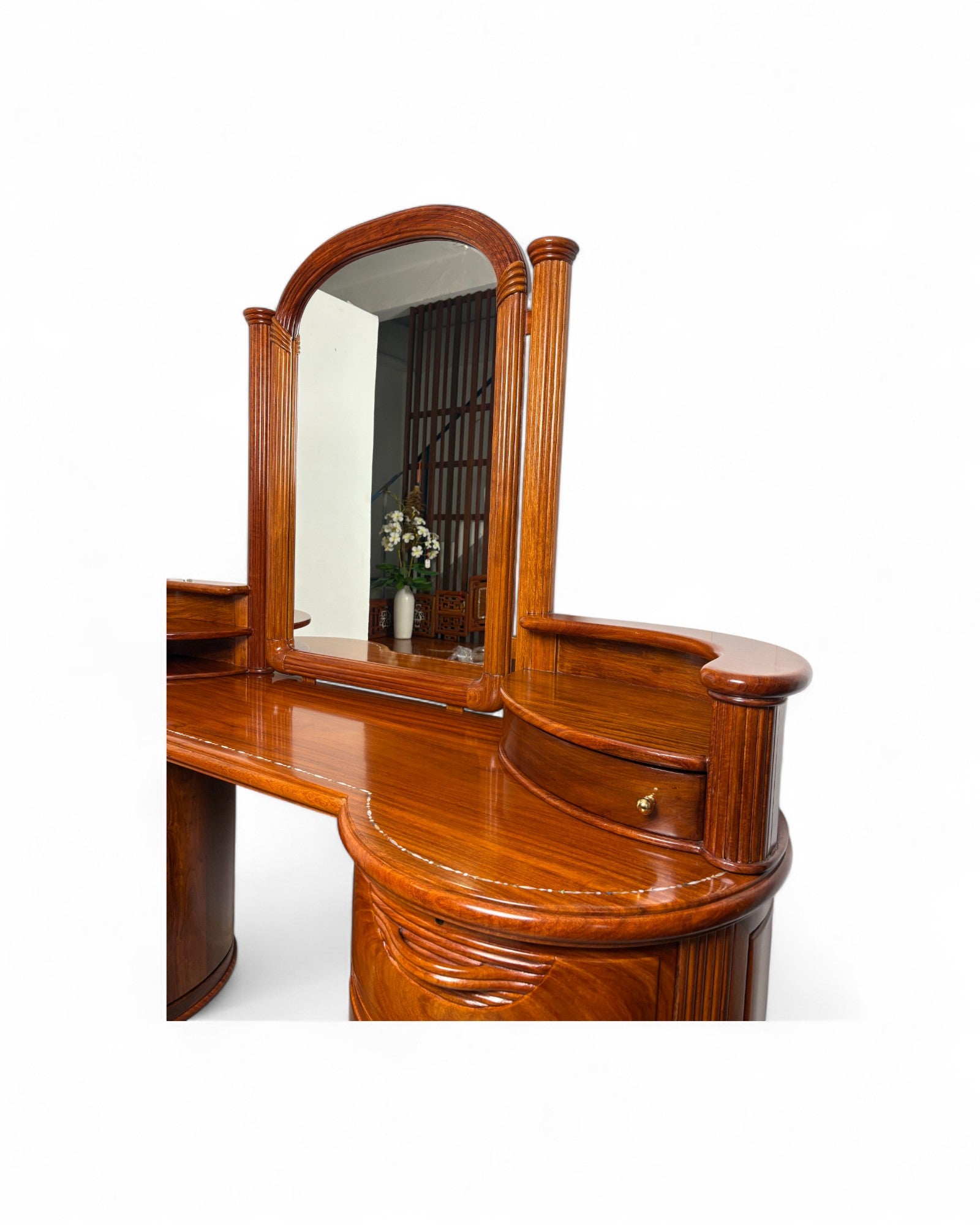 Chinese Style Rosewood Vanity Set- Reproduction