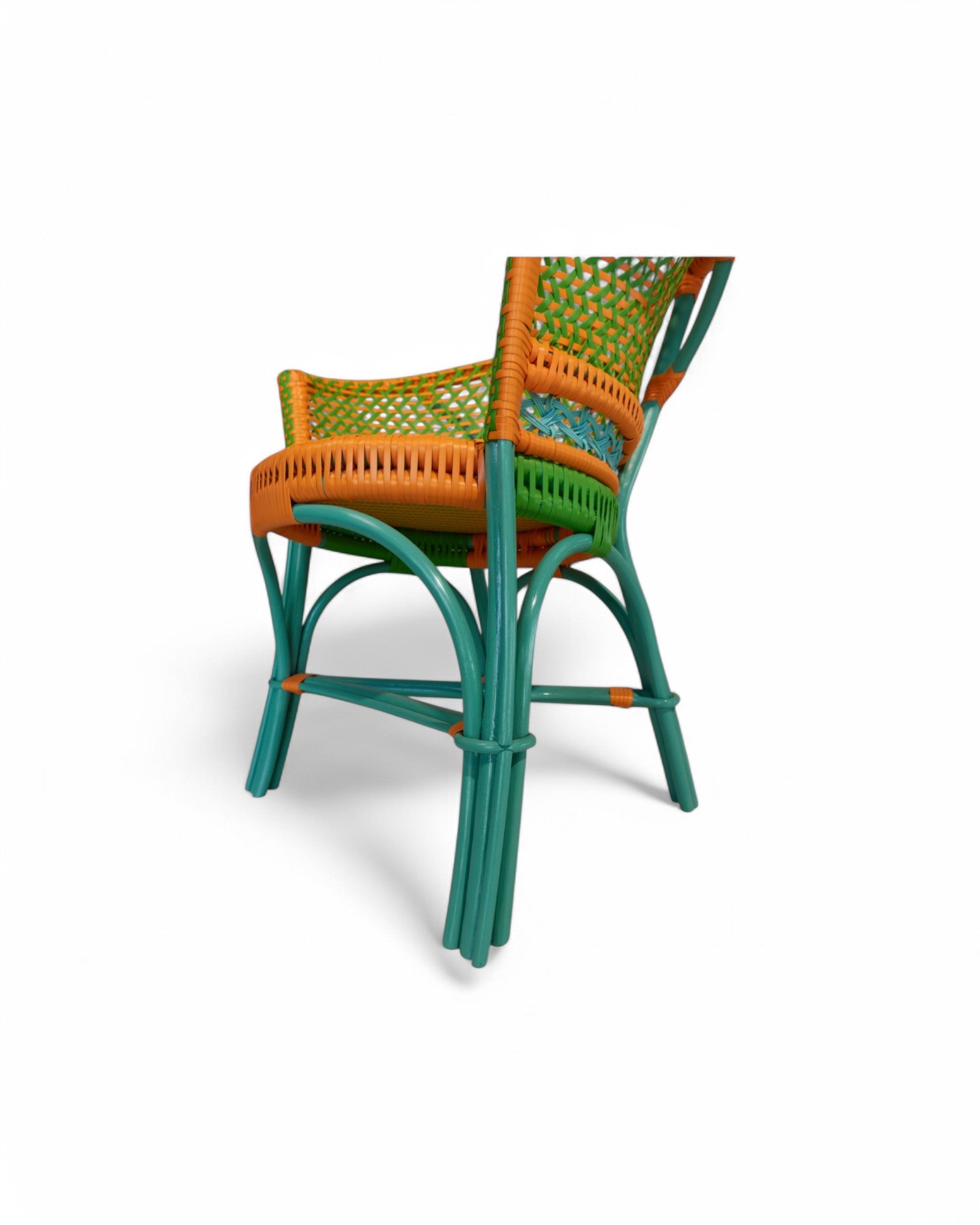 Marmar Chair - Yellow & Green