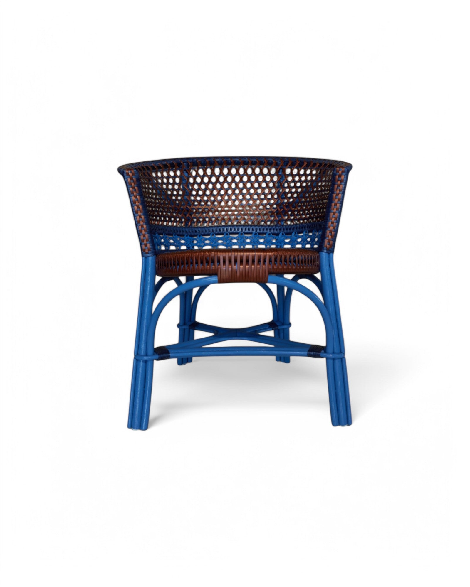 Marmar Chair - Brown & Blue