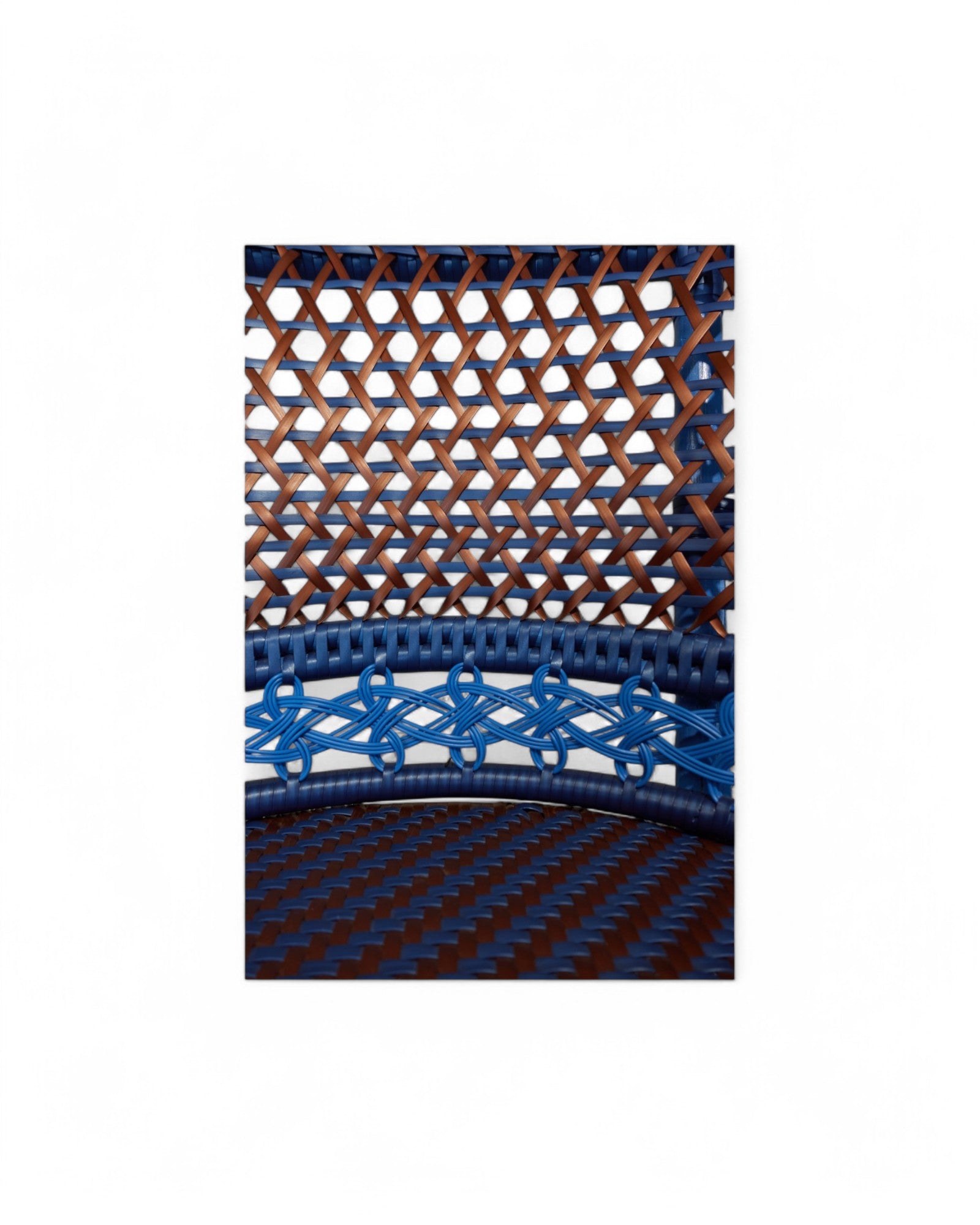 Marmar Chair - Brown & Blue