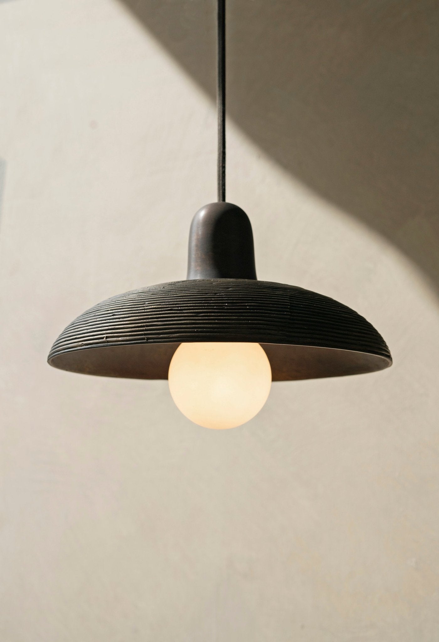 Ban Pa Ao Pendant - Coiled Heavy Antique - Surround Living - 3