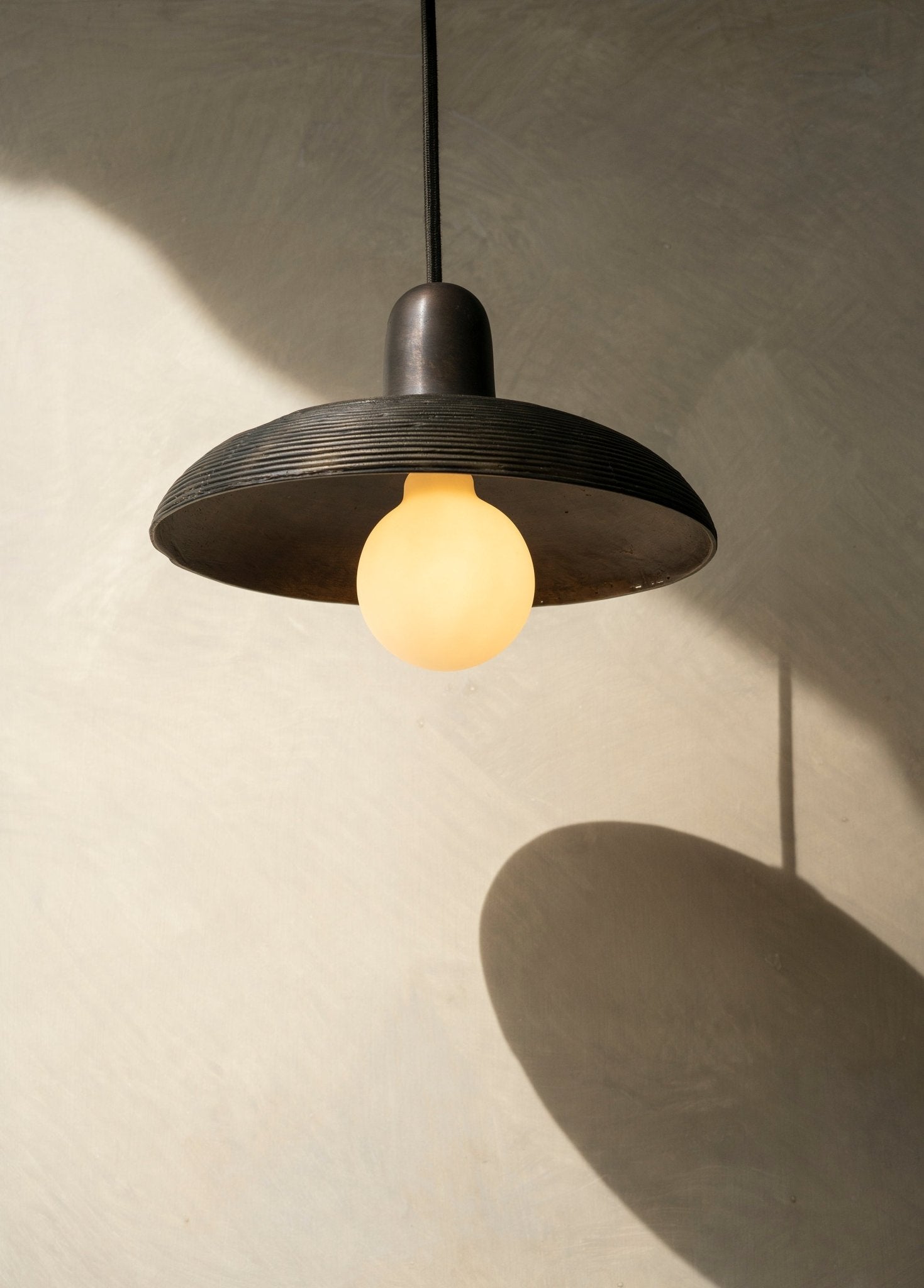 Ban Pa Ao Pendant - Coiled Heavy Antique - Surround Living - 5