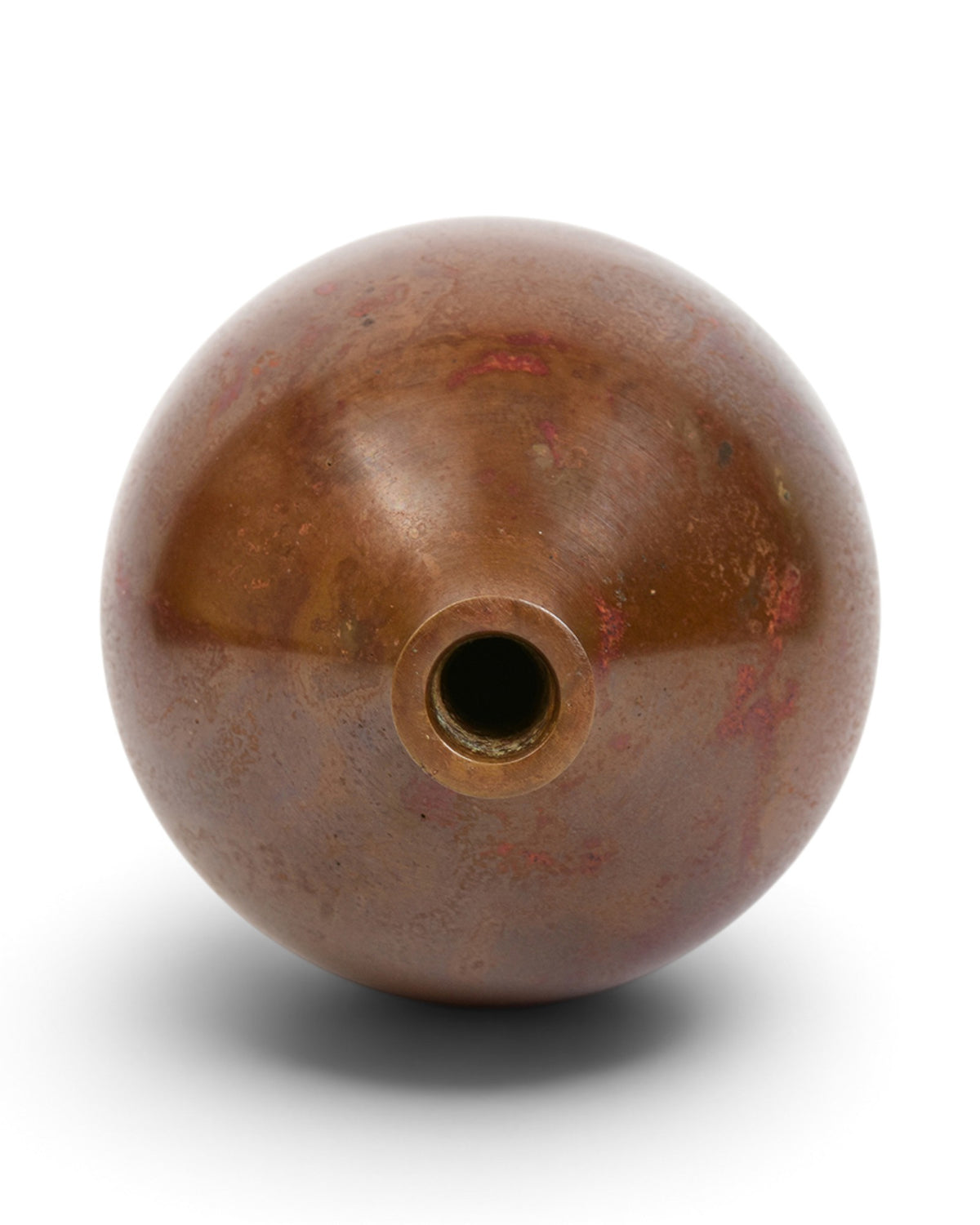 Japanese Bronze Vase with Hasegawa Megumi Makers Signature