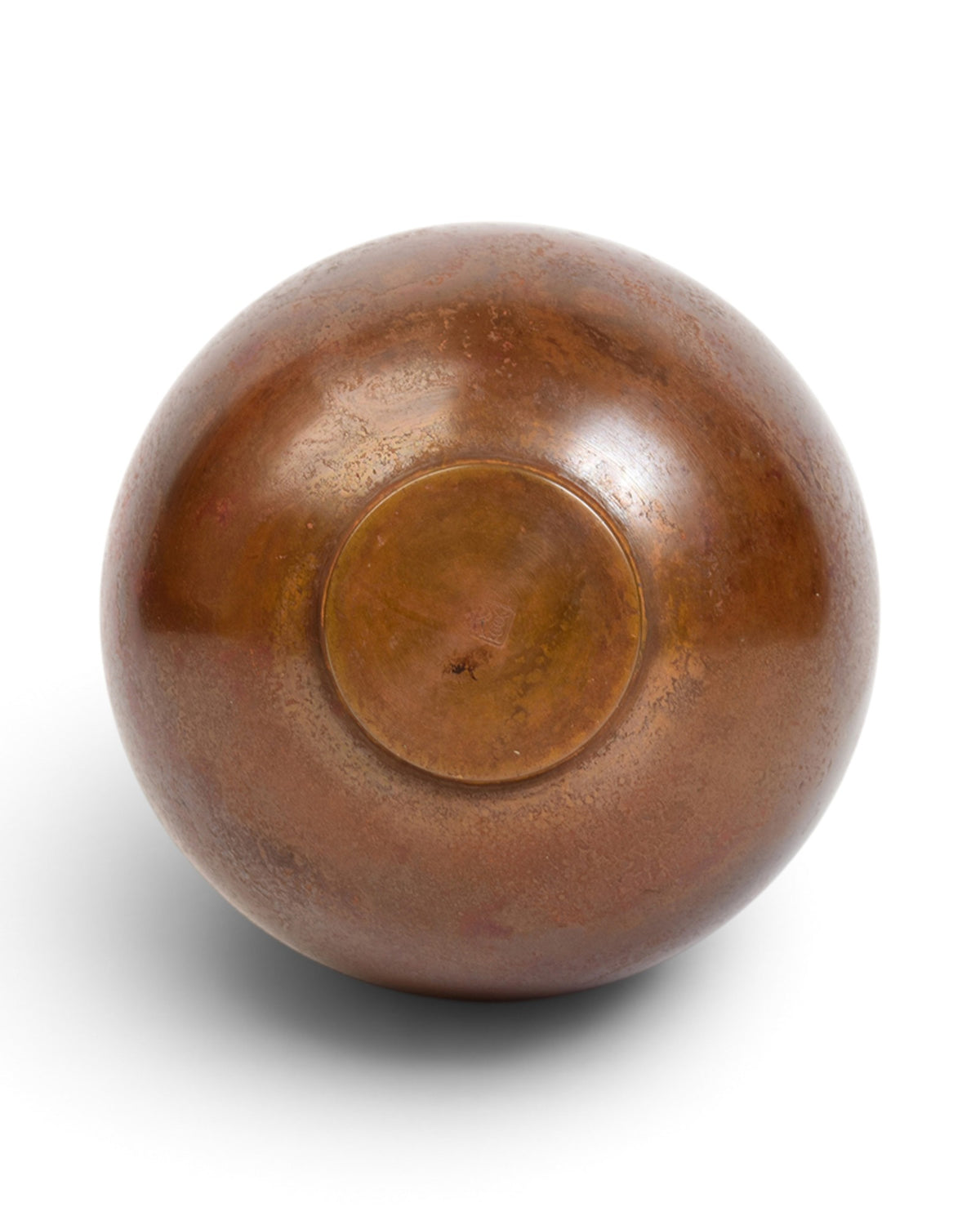 Japanese Bronze Vase with Hasegawa Megumi Makers Signature
