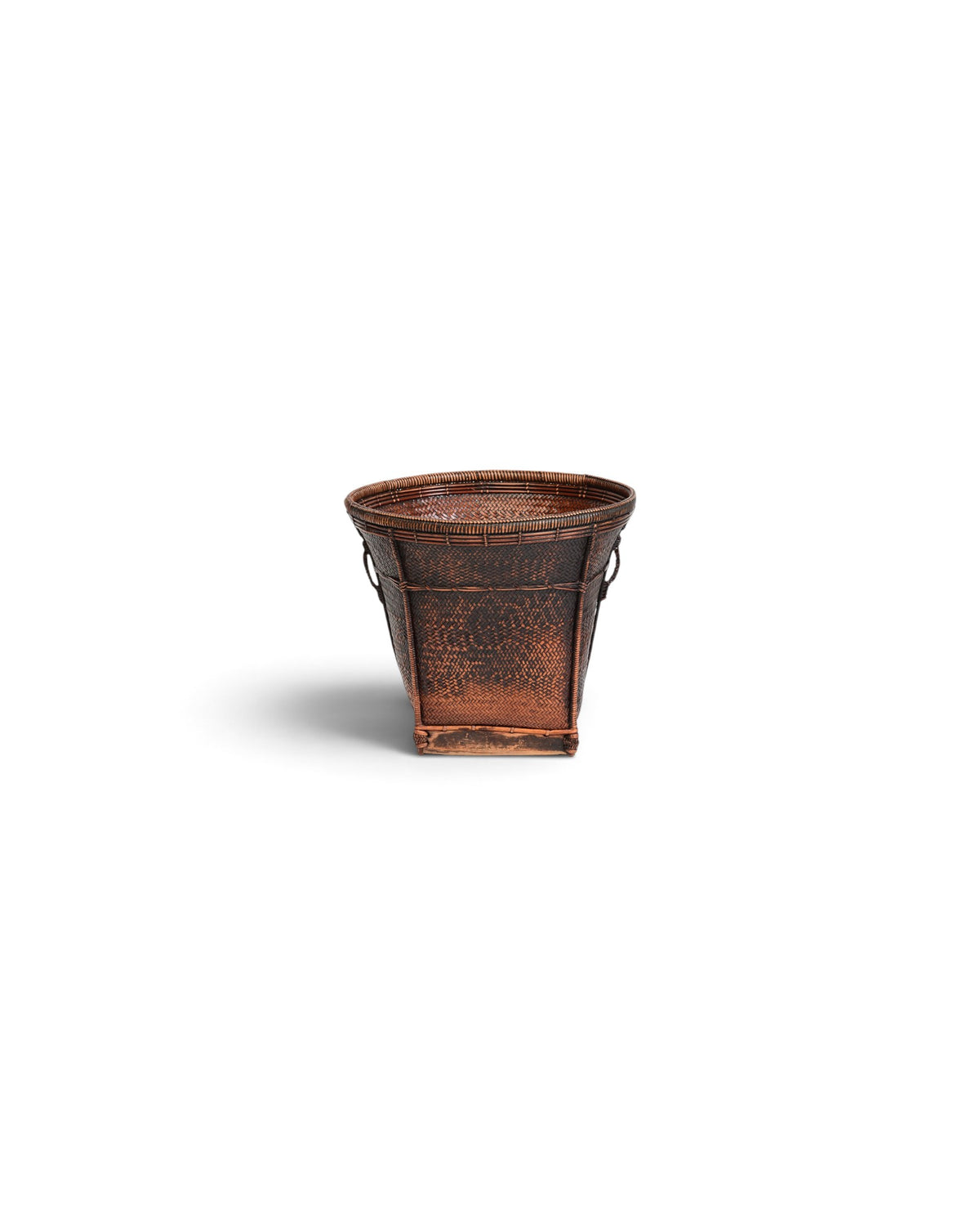 Laos Bamboo Basket, Brown