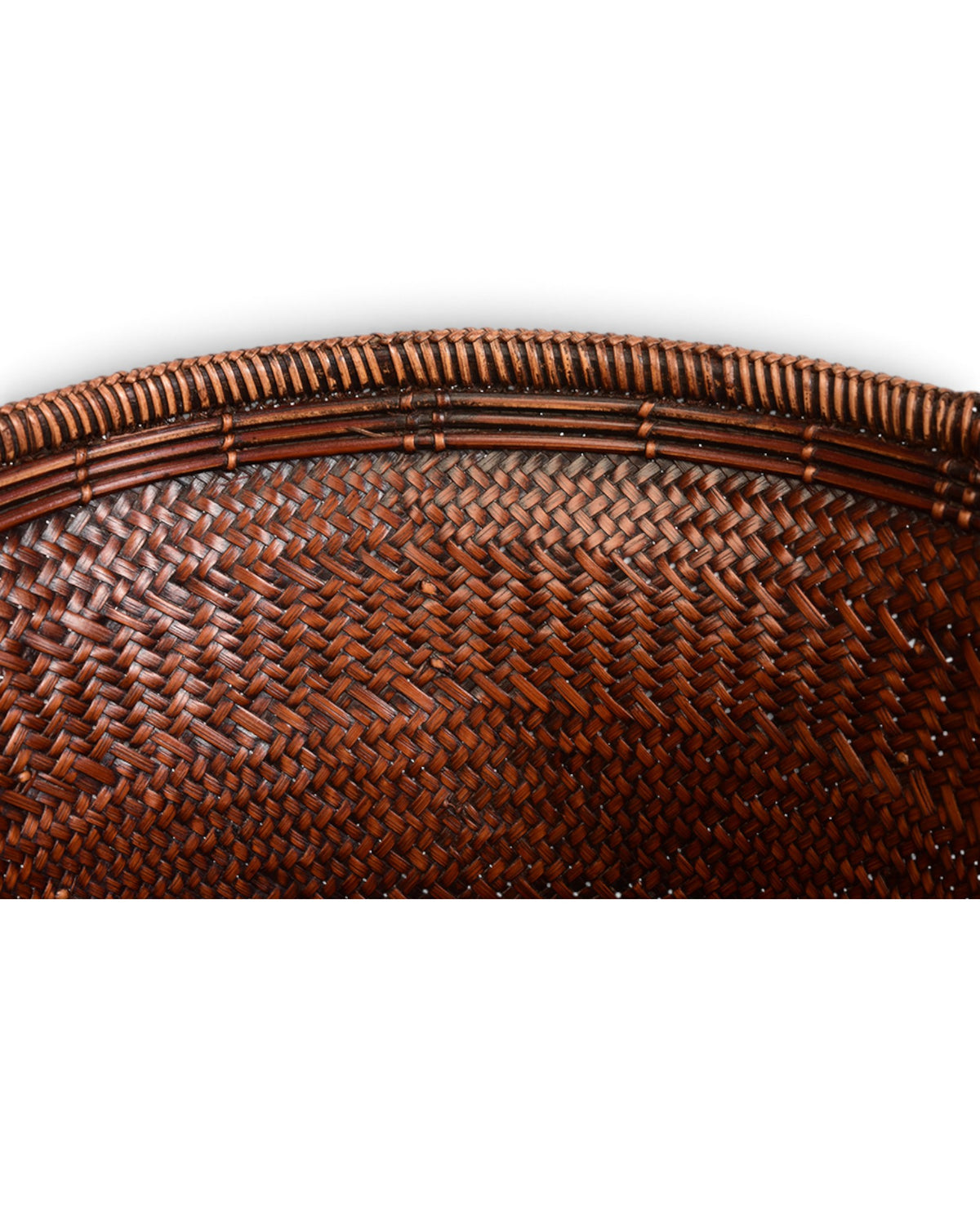 Laos Bamboo Basket, Brown