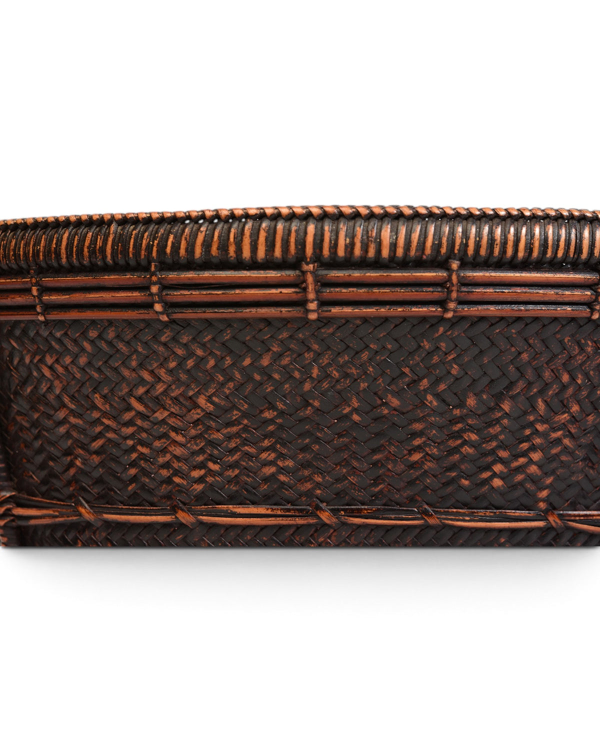 Laos Bamboo Basket, Brown
