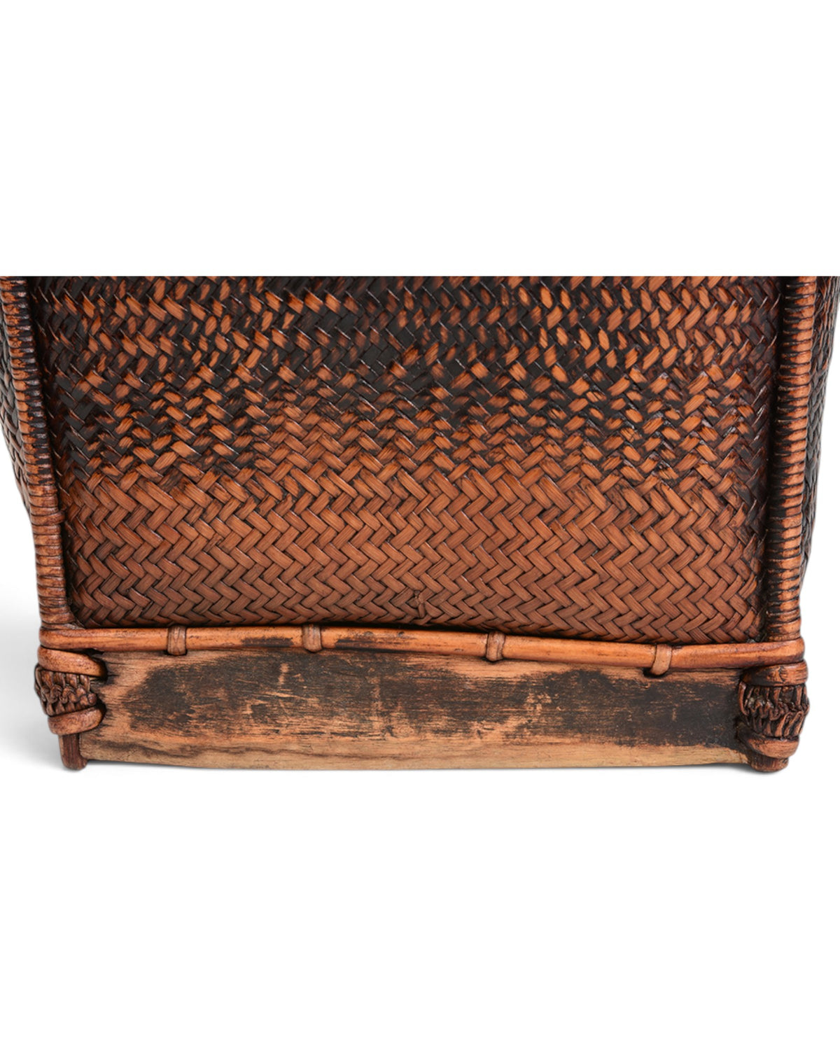 Laos Bamboo Basket, Brown