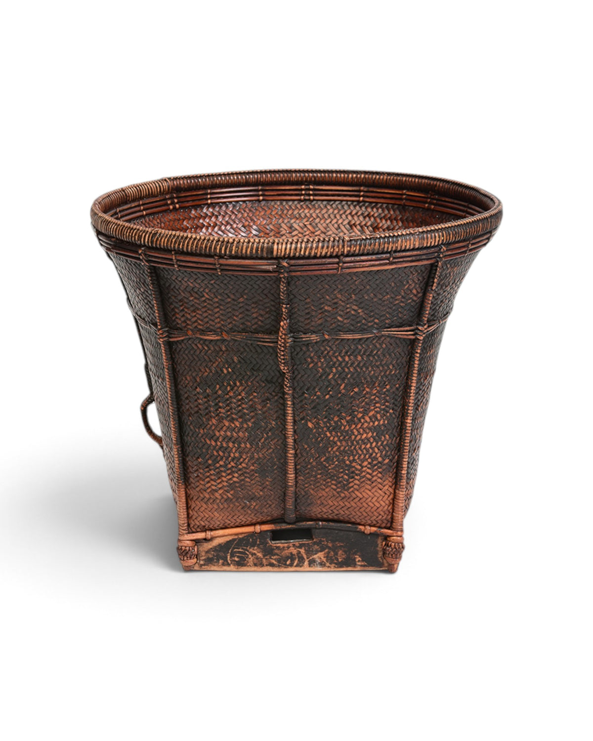 Laos Bamboo Basket, Brown