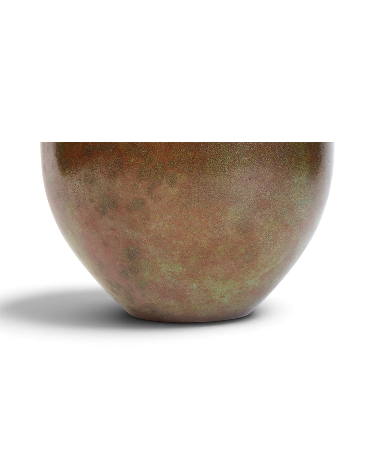 Japanese Bronze Vase in Gourd Shape with Makers Signature