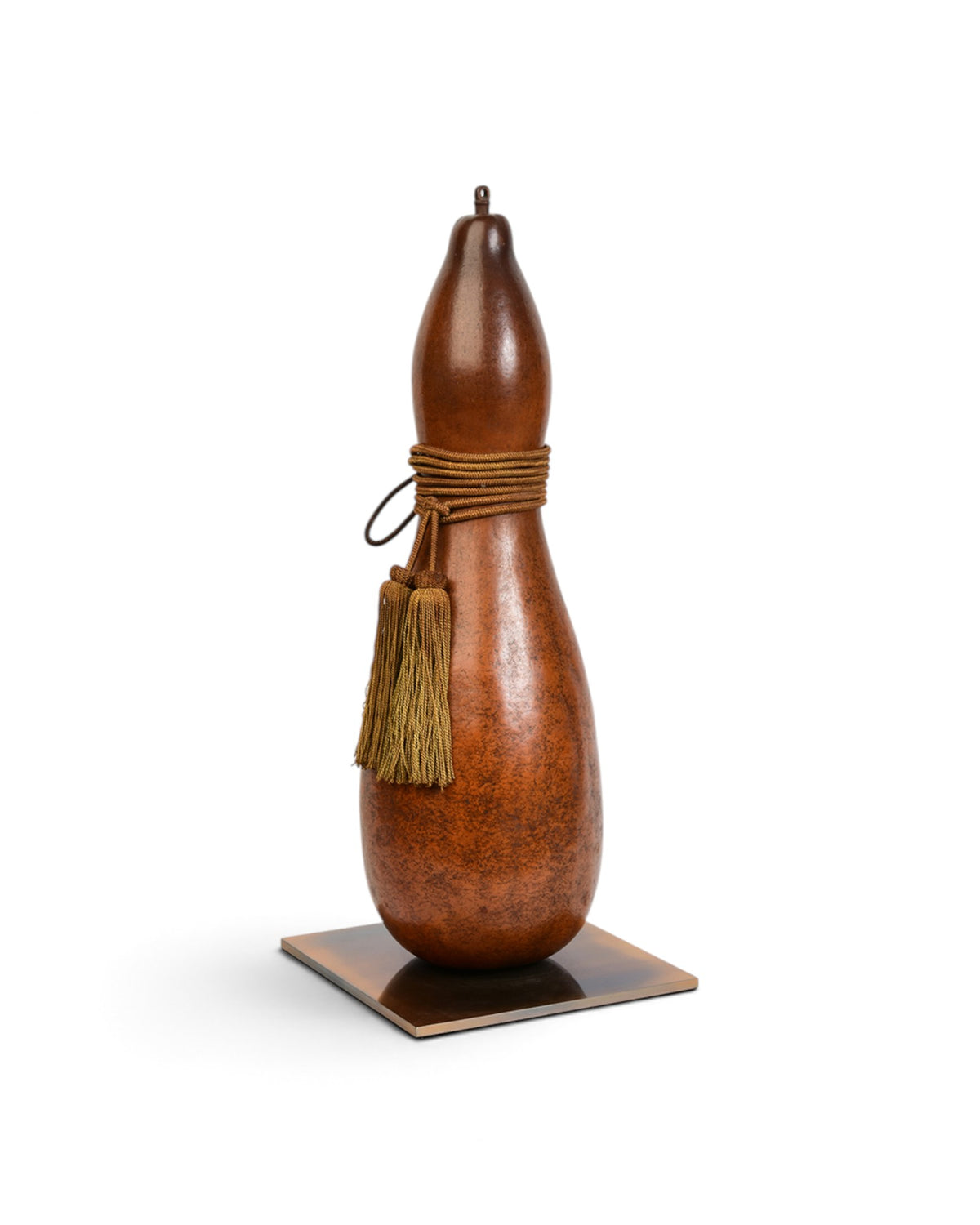 Japanese Samurai Wine / Sake Gourd “Hyotan” Lacquered Calabash Flask