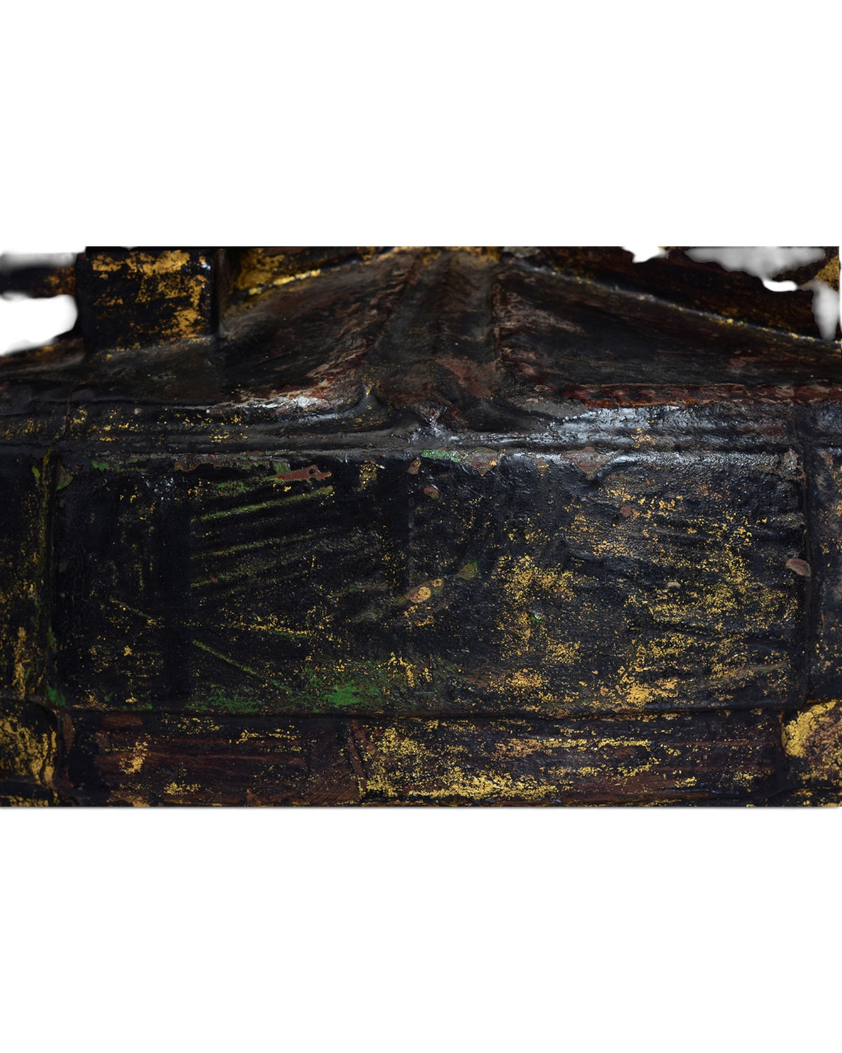 Burmese Wooden Seated Buddha, Shan Style