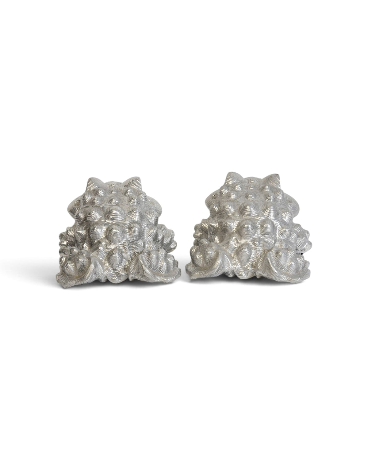 A Pair of Japanese Bronze Toads - Set of 2